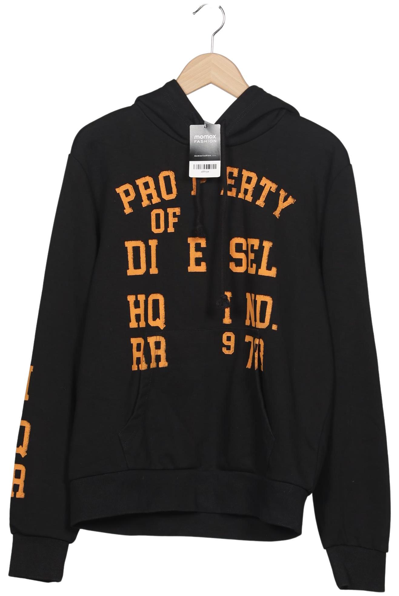 

Diesel Herren Kapuzenpullover, schwarz, Gr. 52