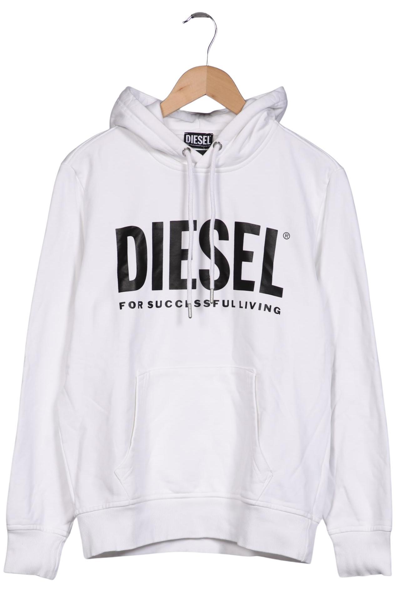 

Diesel Herren Kapuzenpullover, weiß, Gr. 48