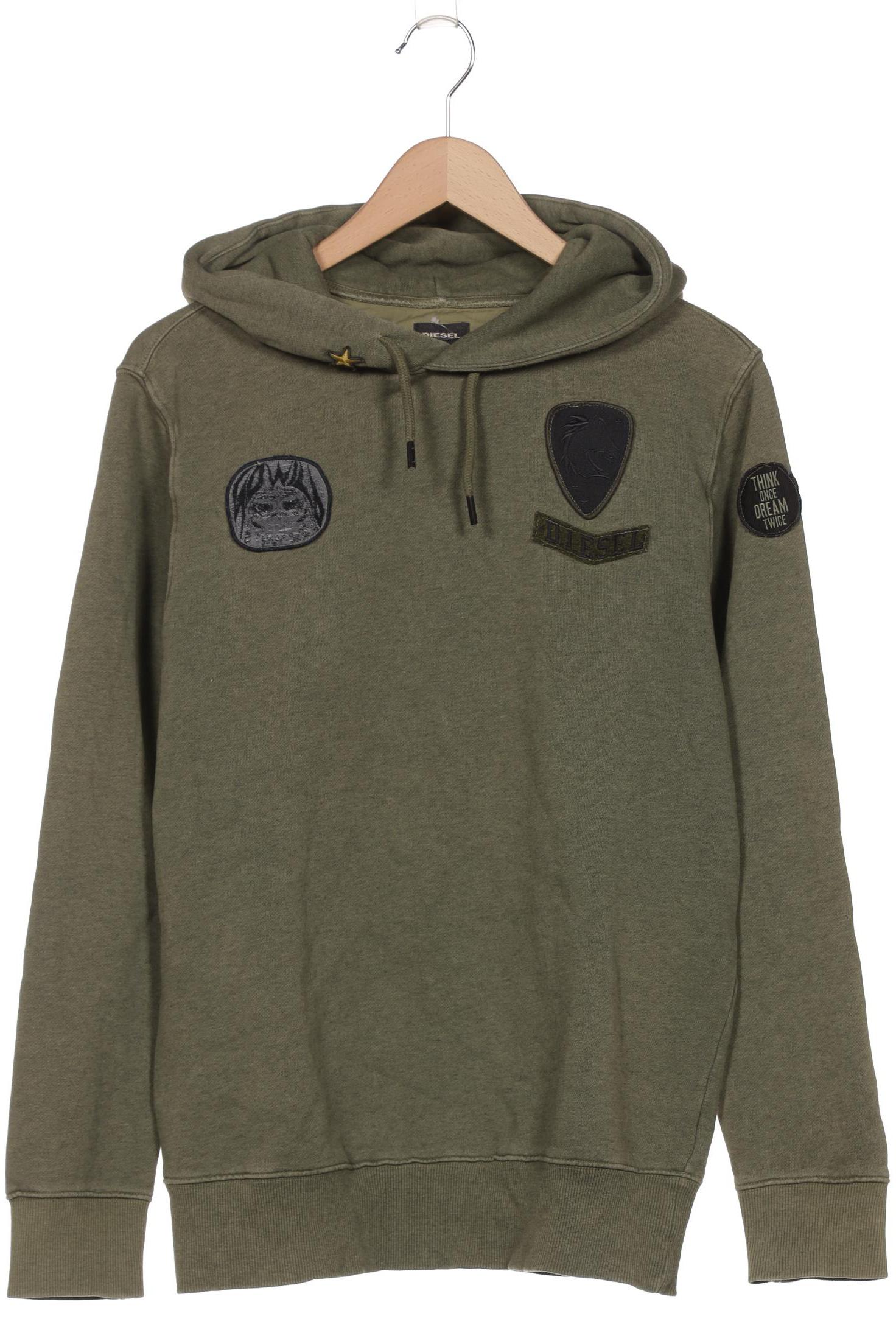 

Diesel Herren Kapuzenpullover, grün, Gr. 48