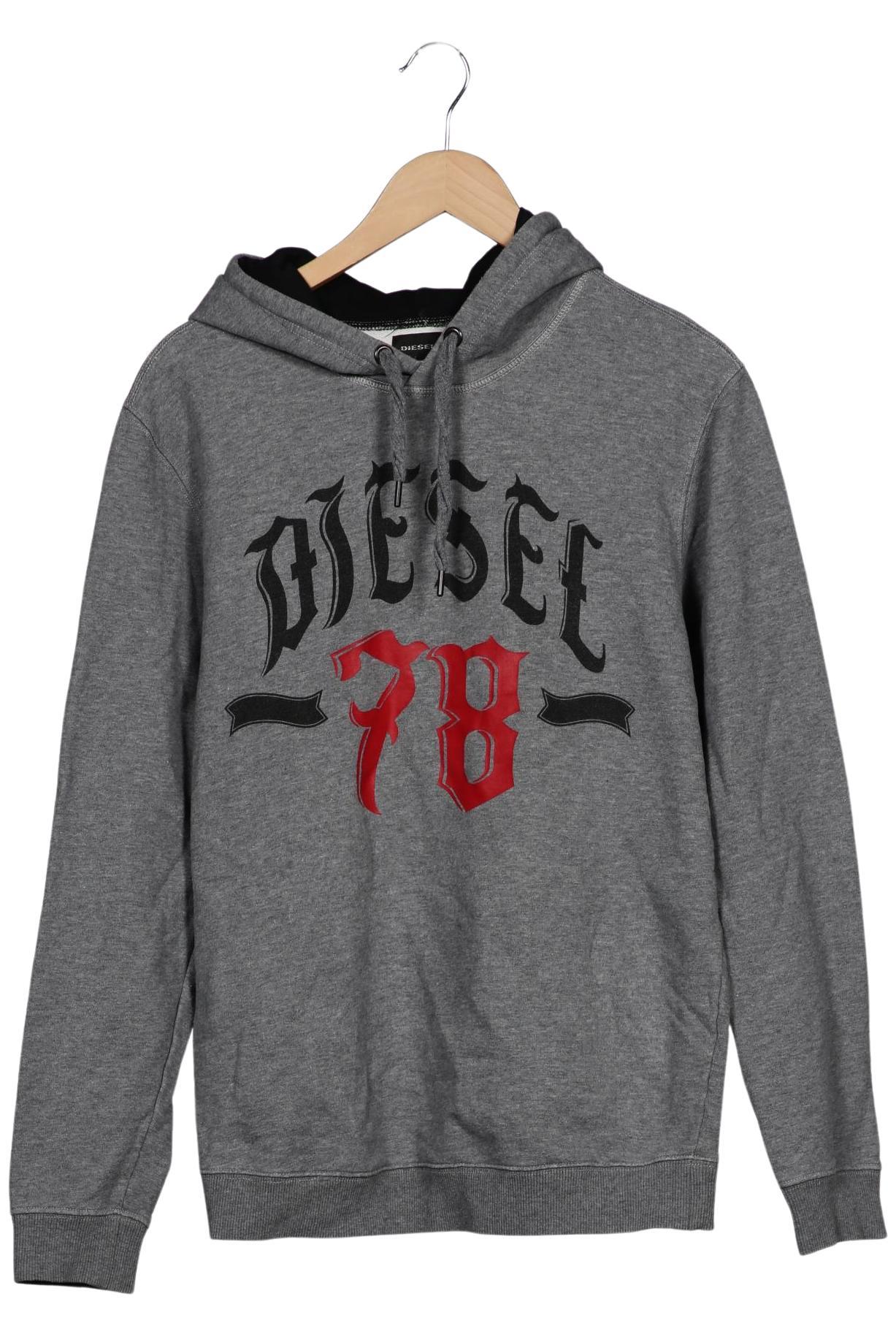 

Diesel Herren Kapuzenpullover, grau, Gr. 52