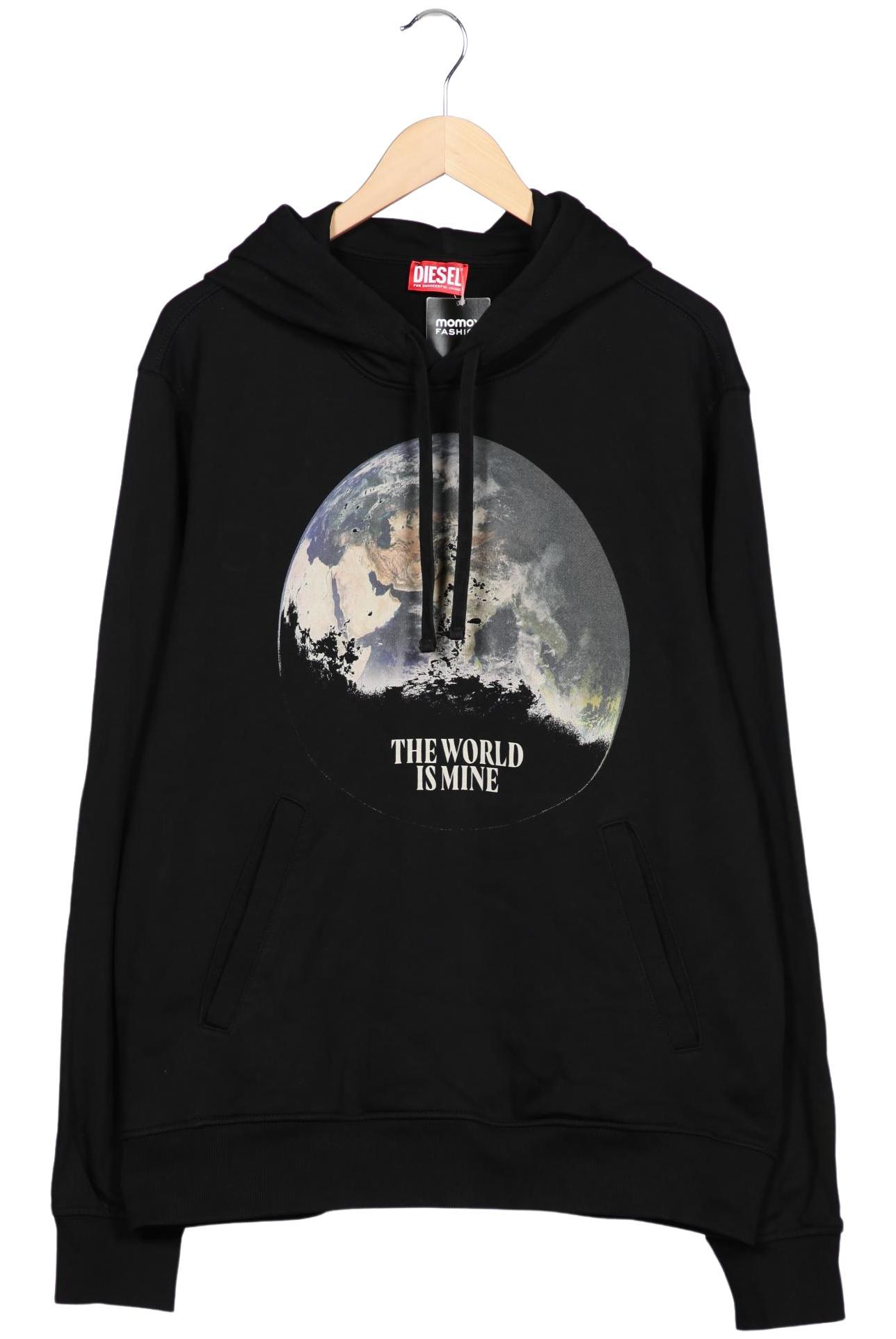 

Diesel Herren Kapuzenpullover, schwarz, Gr. 56