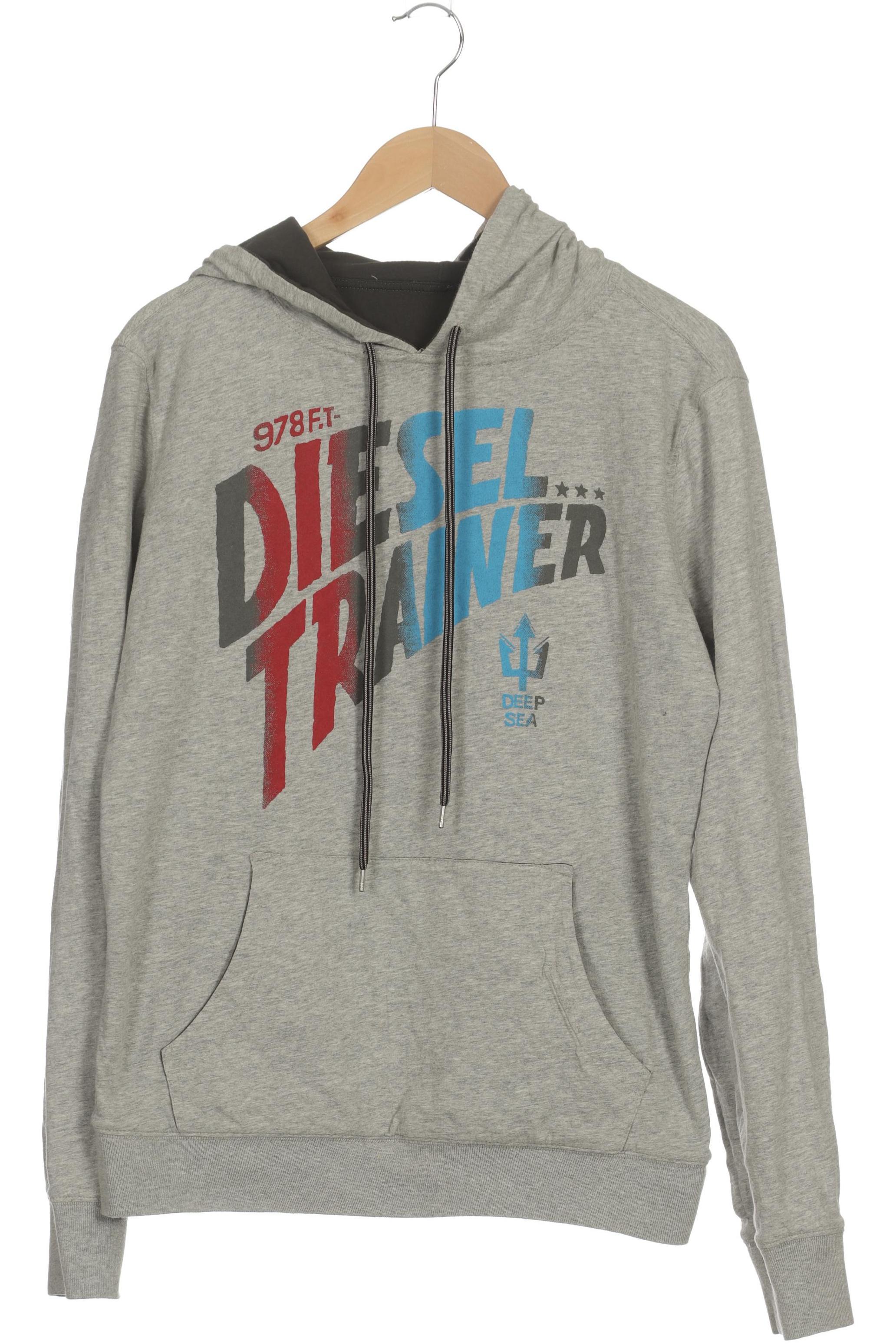 

Diesel Herren Kapuzenpullover, grau, Gr.