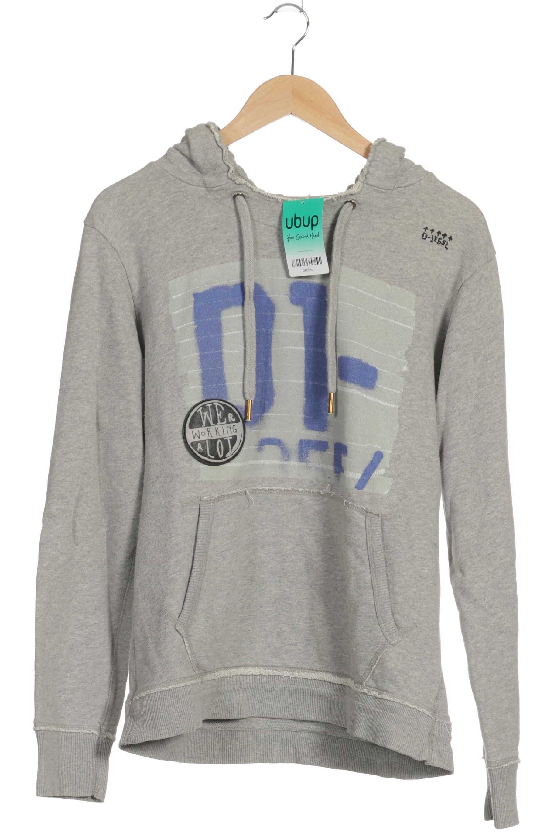 

Diesel Herren Kapuzenpullover, grau, Gr.