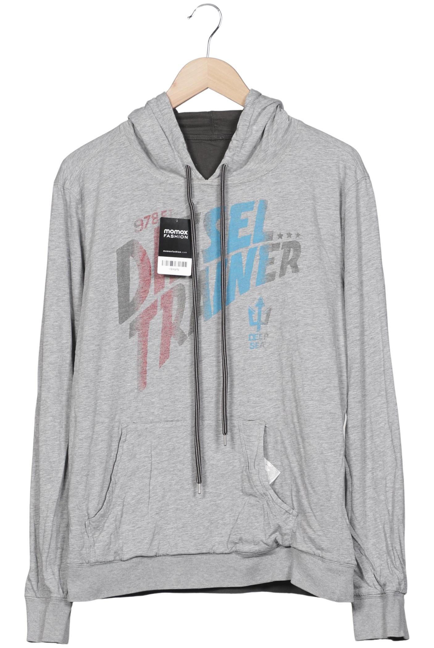 

Diesel Herren Kapuzenpullover, grau, Gr. 54