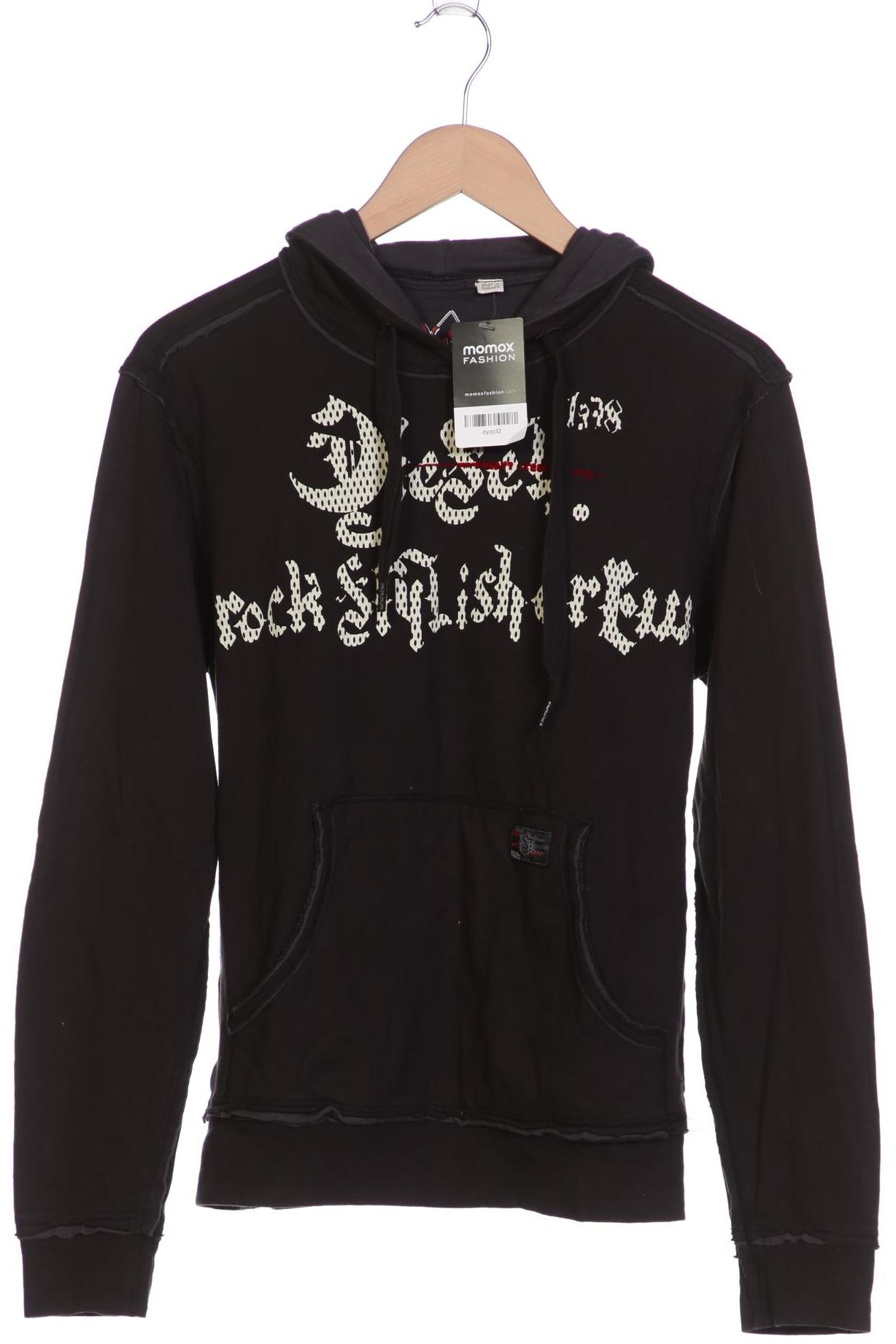 

Diesel Herren Kapuzenpullover, schwarz