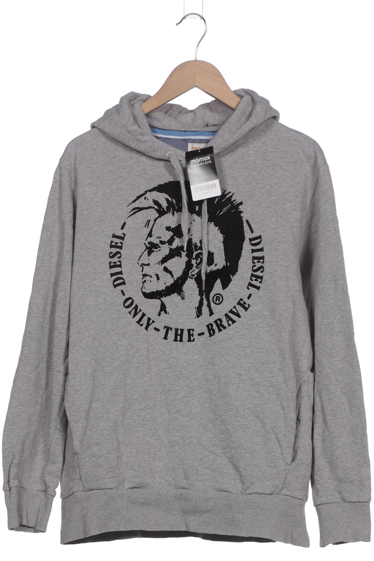 

Diesel Herren Kapuzenpullover, grau, Gr. 54