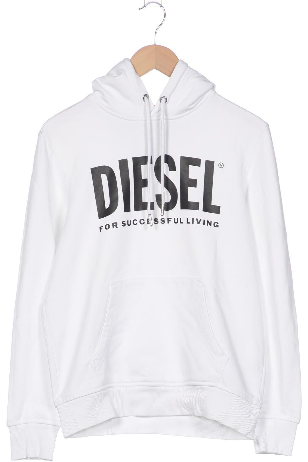 

Diesel Herren Kapuzenpullover, weiß, Gr. 46