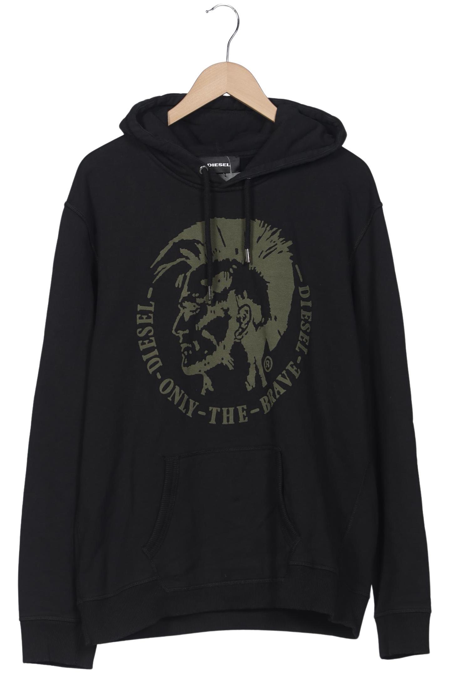 

Diesel Herren Kapuzenpullover, schwarz, Gr. 56