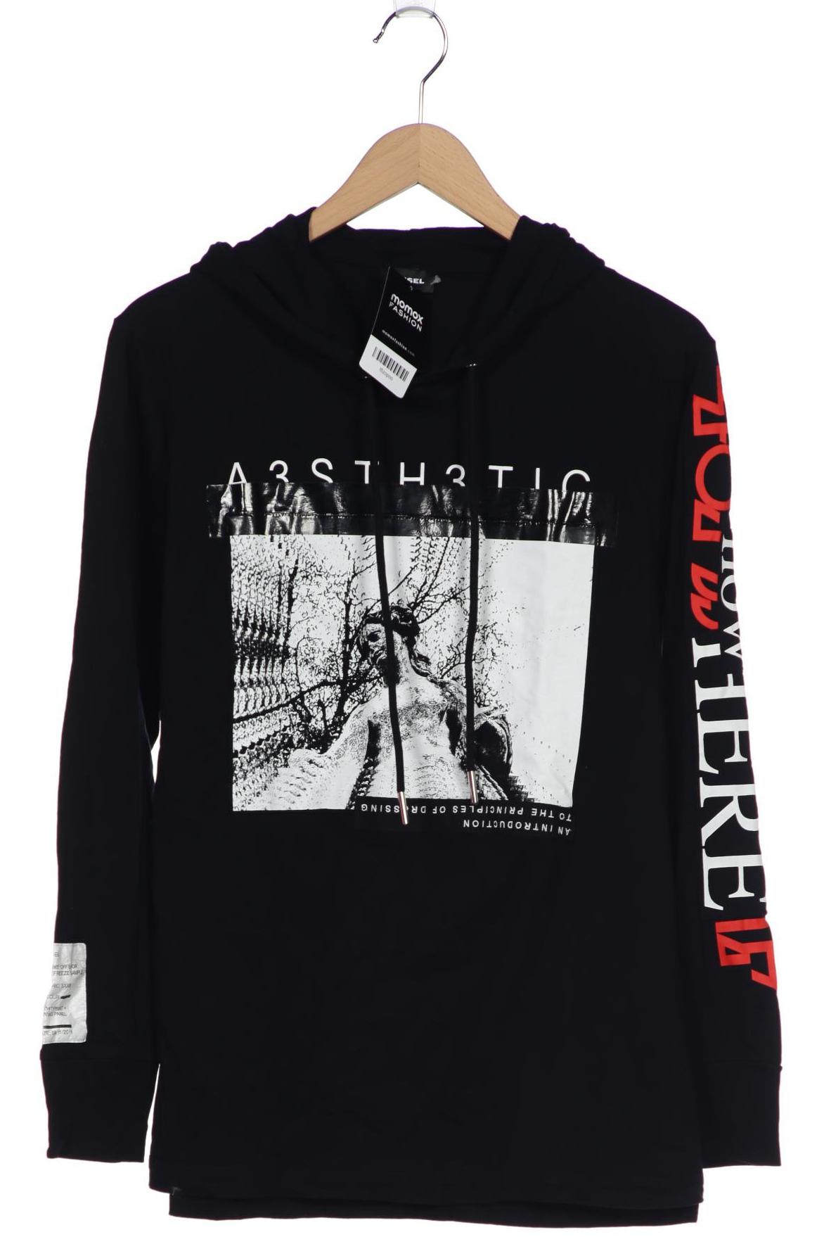 

Diesel Herren Kapuzenpullover, schwarz