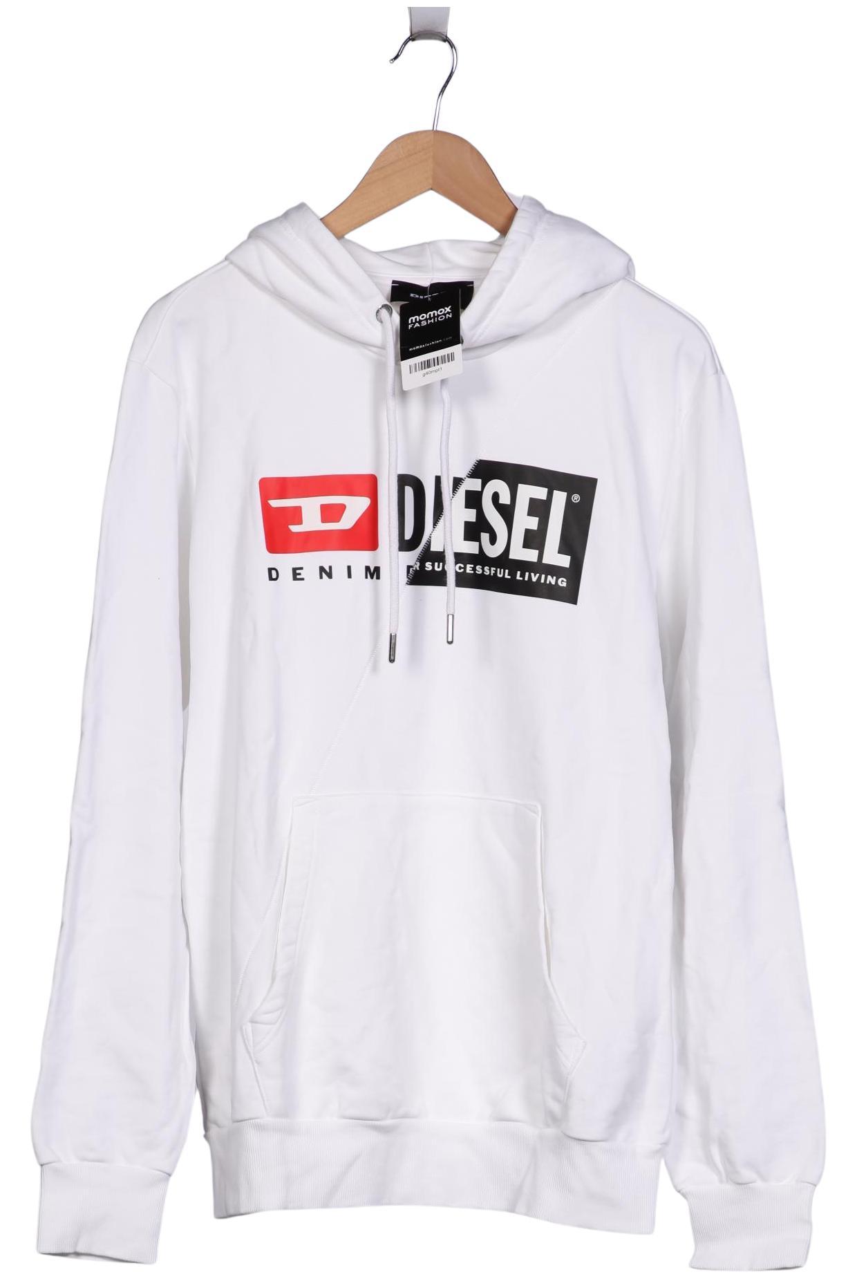 Thumbnail - Diesel Herren Kapuzenpullover, weiß, Gr. 54