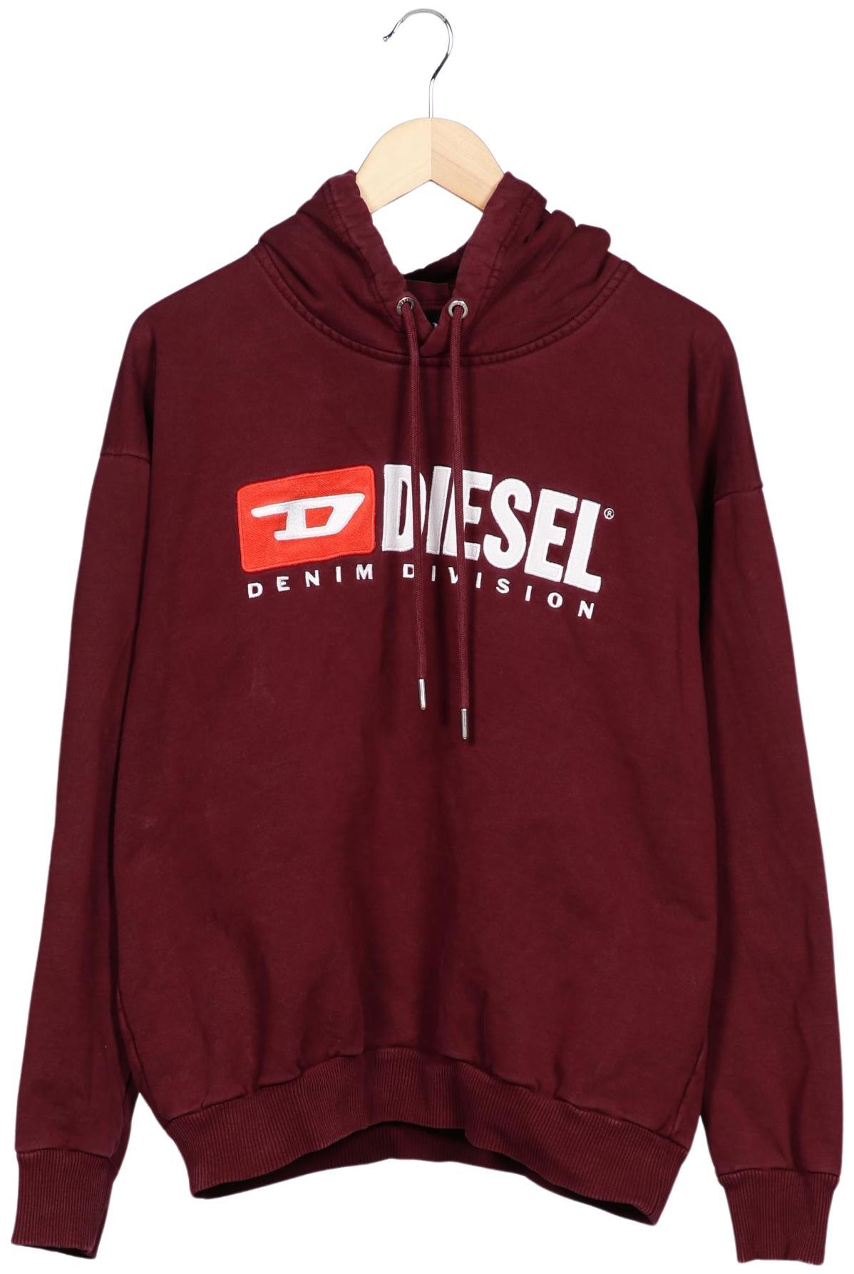 

Diesel Herren Kapuzenpullover, bordeaux, Gr. 48