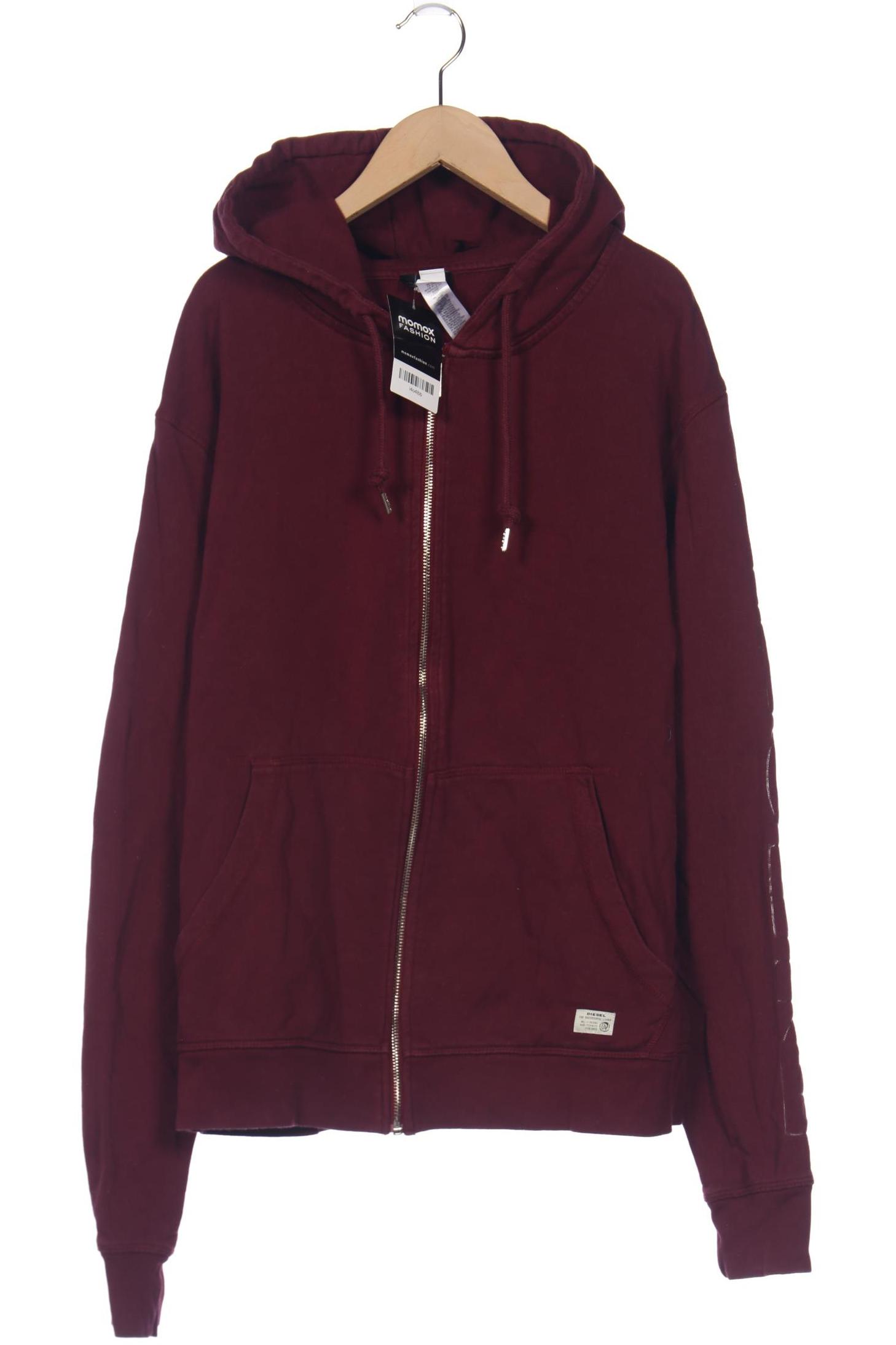 

Diesel Herren Kapuzenpullover, bordeaux