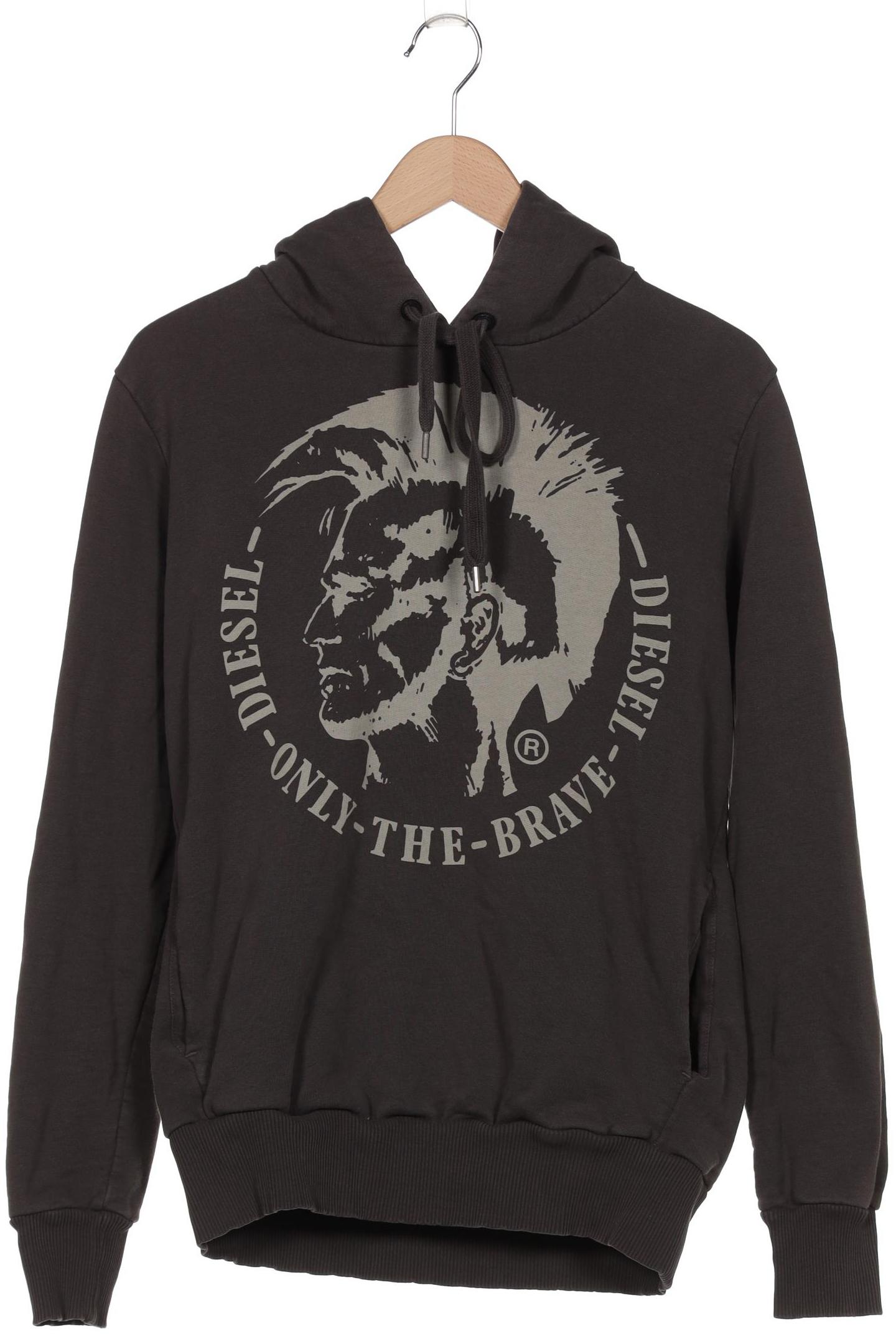 

Diesel Herren Kapuzenpullover, grau, Gr. 54
