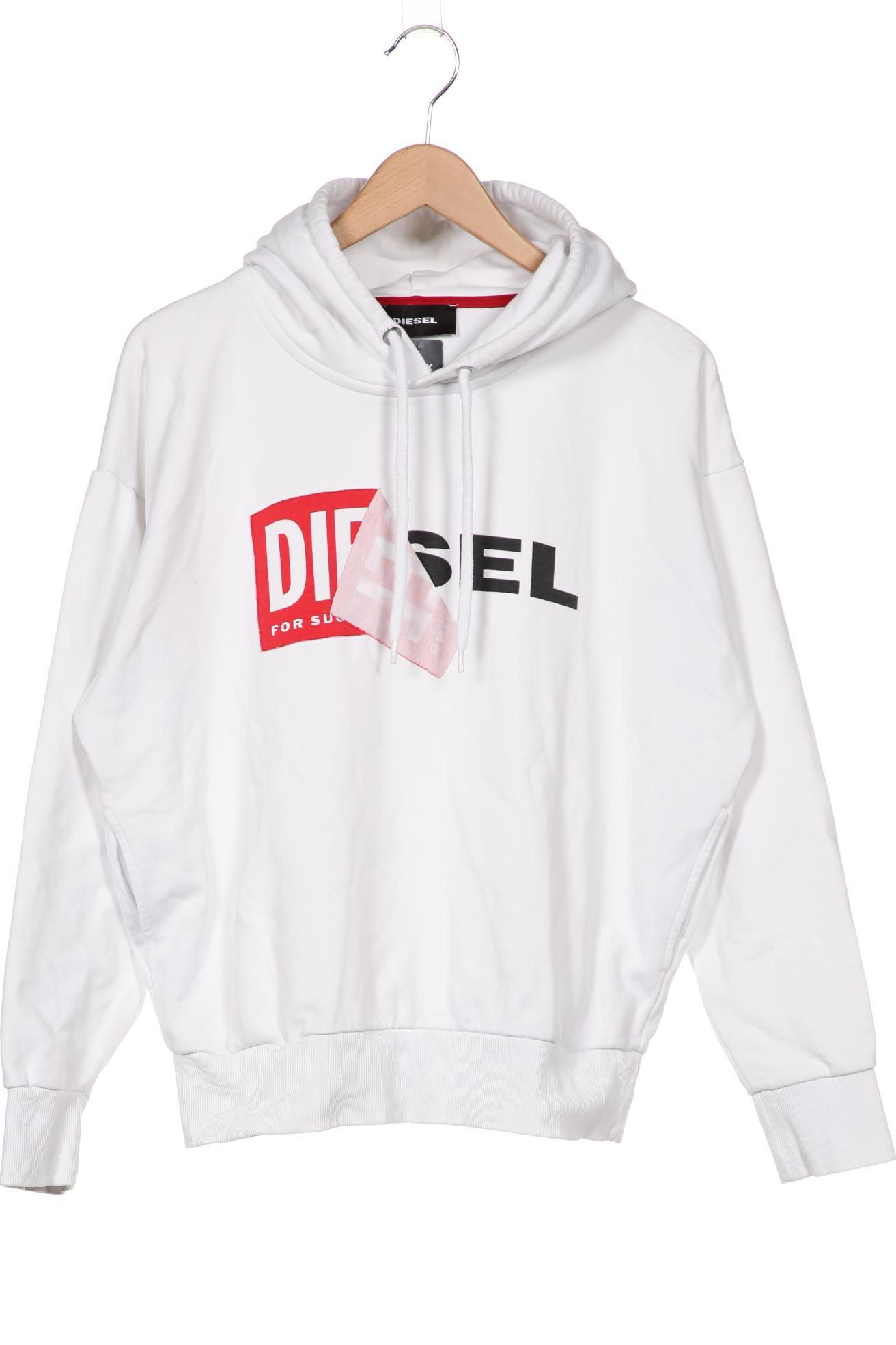 

Diesel Herren Kapuzenpullover, weiß, Gr. 46