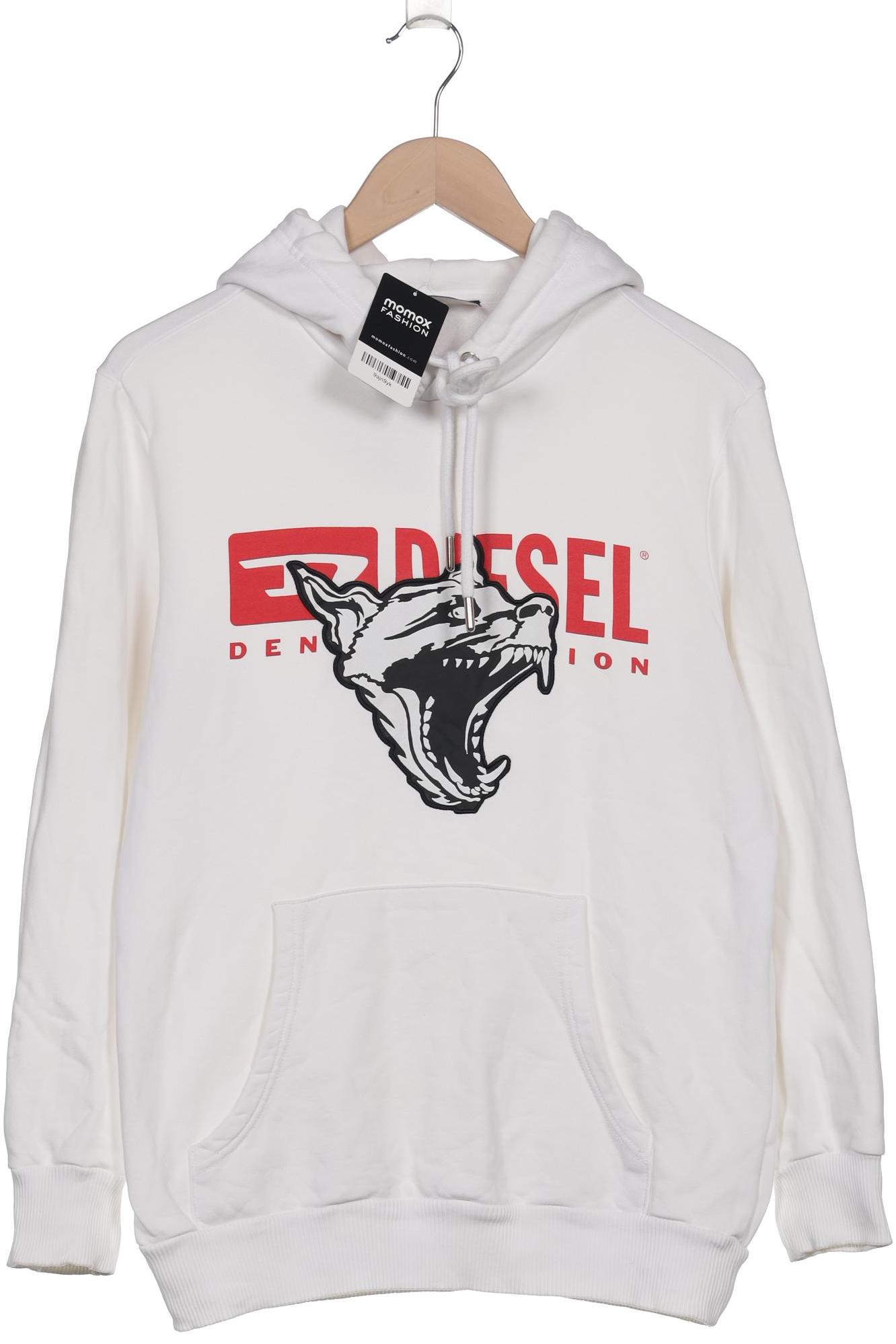 

Diesel Herren Kapuzenpullover, weiß, Gr. 46