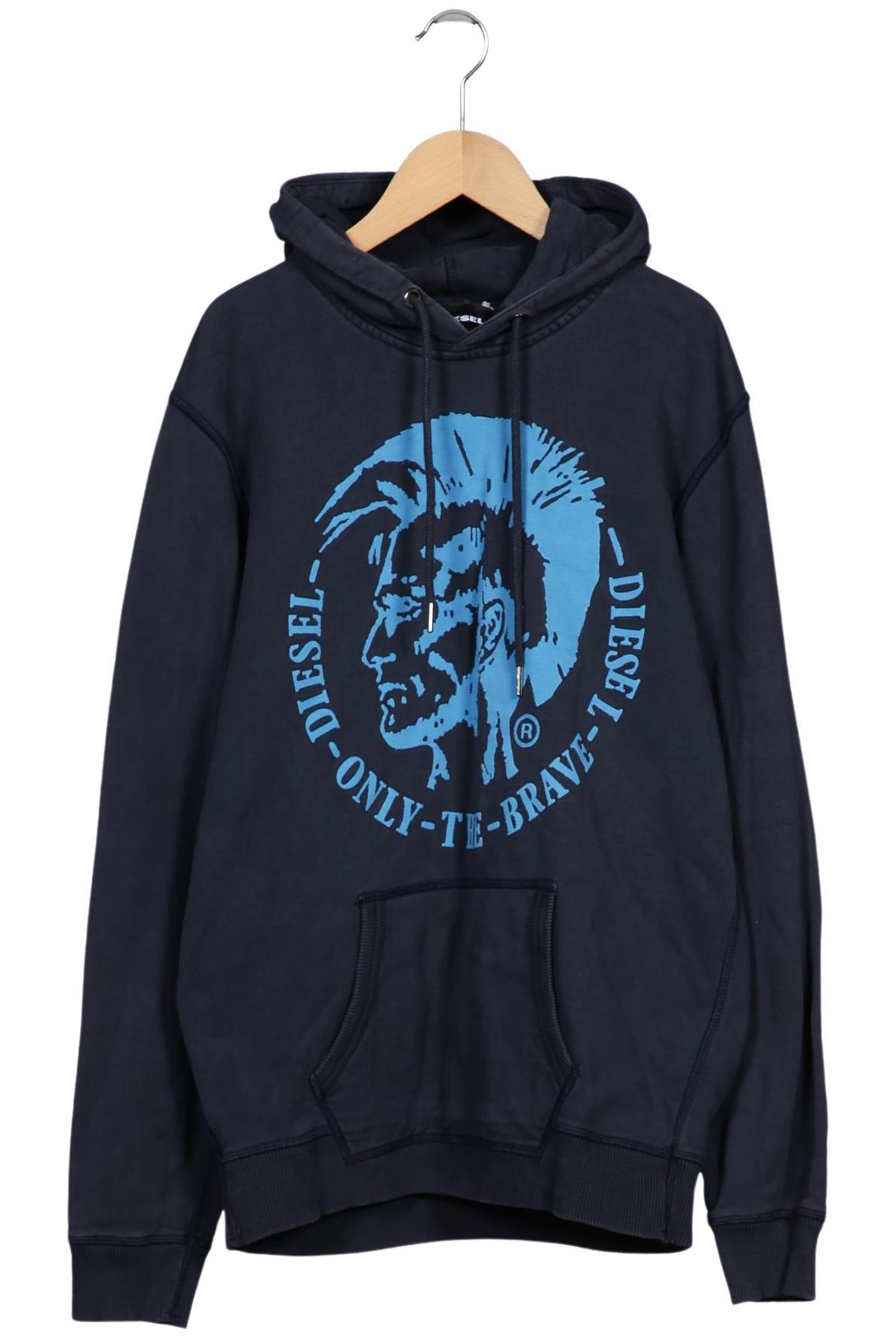 

Diesel Herren Kapuzenpullover, marineblau, Gr. 48