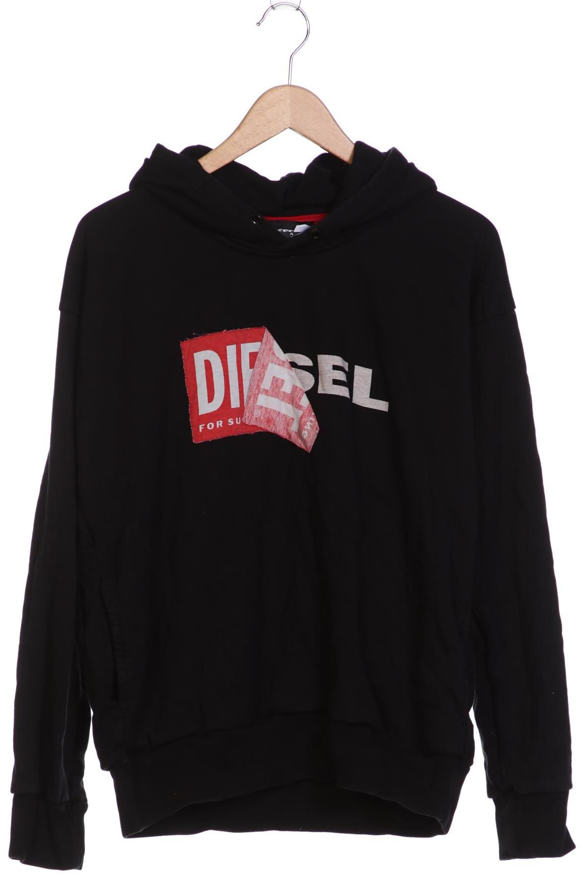 

Diesel Herren Kapuzenpullover, schwarz