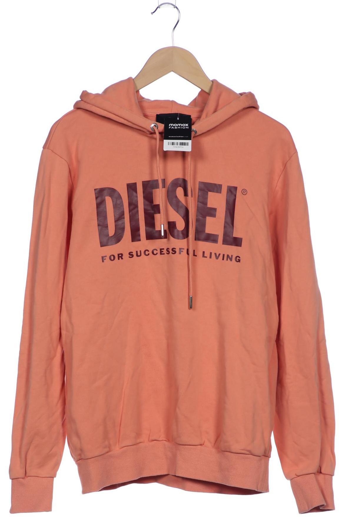 

Diesel Herren Kapuzenpullover, orange, Gr. 52