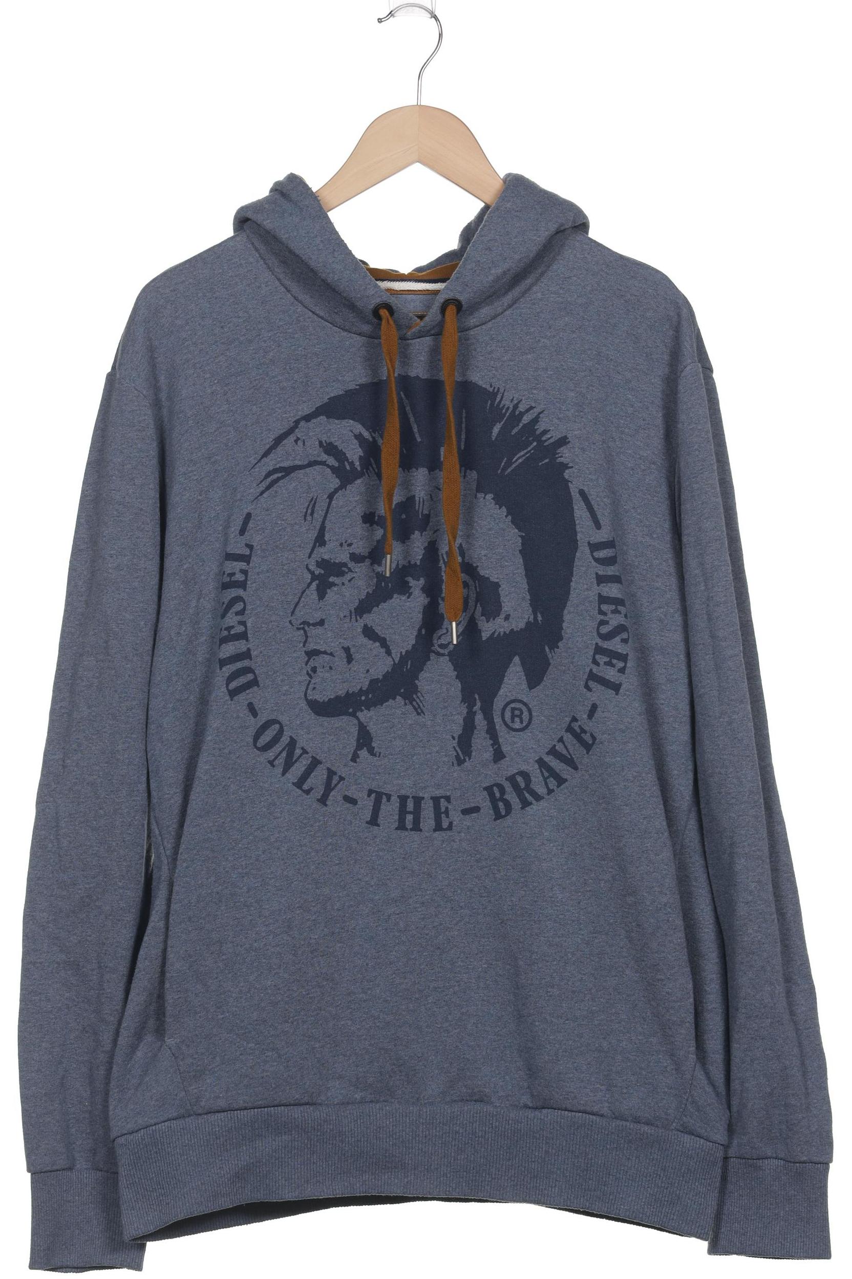 

Diesel Herren Kapuzenpullover, blau, Gr. 56