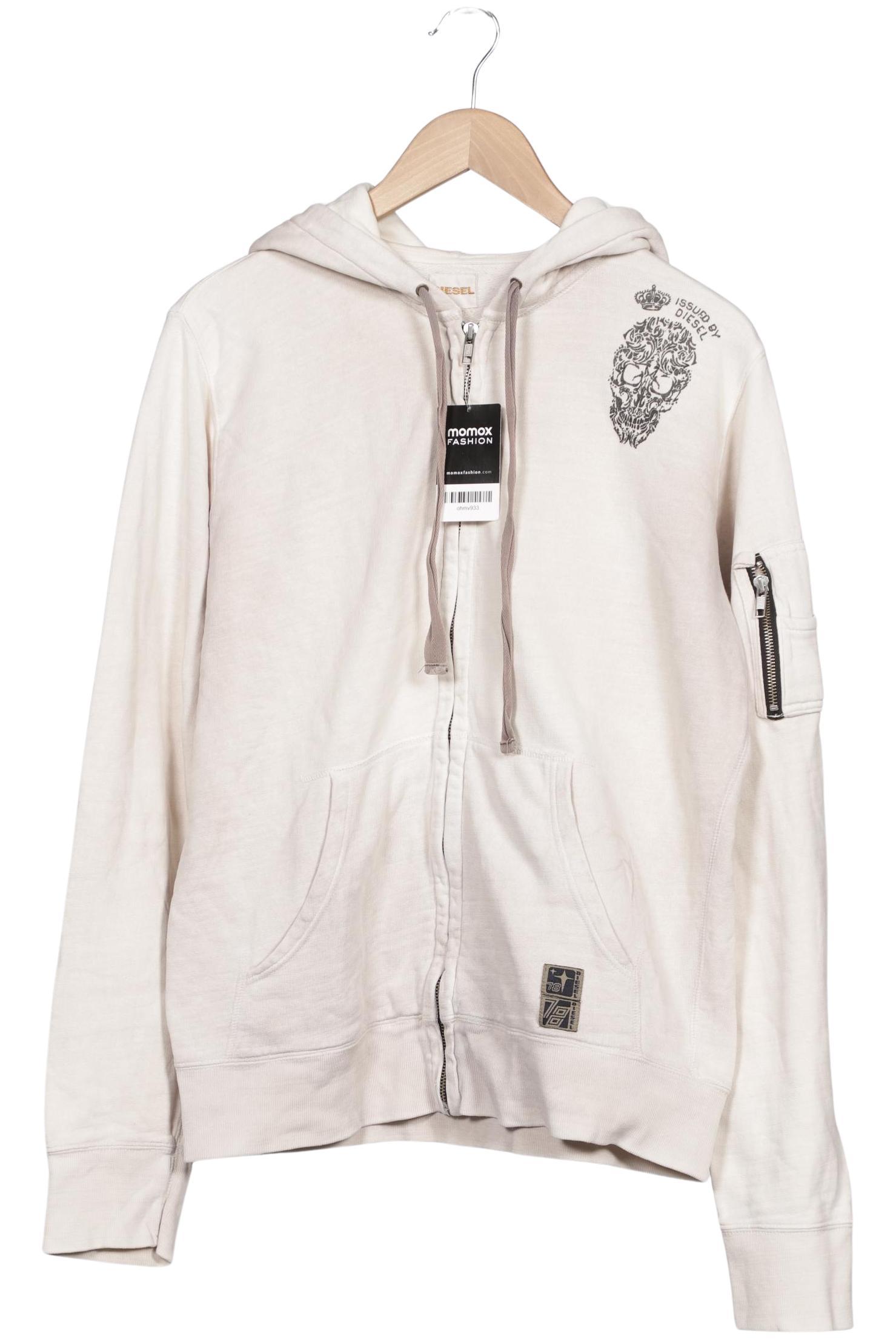 

Diesel Herren Kapuzenpullover, beige, Gr. 54