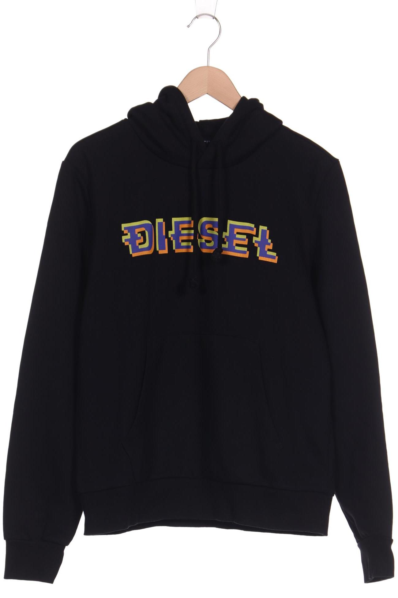 

Diesel Herren Kapuzenpullover, schwarz