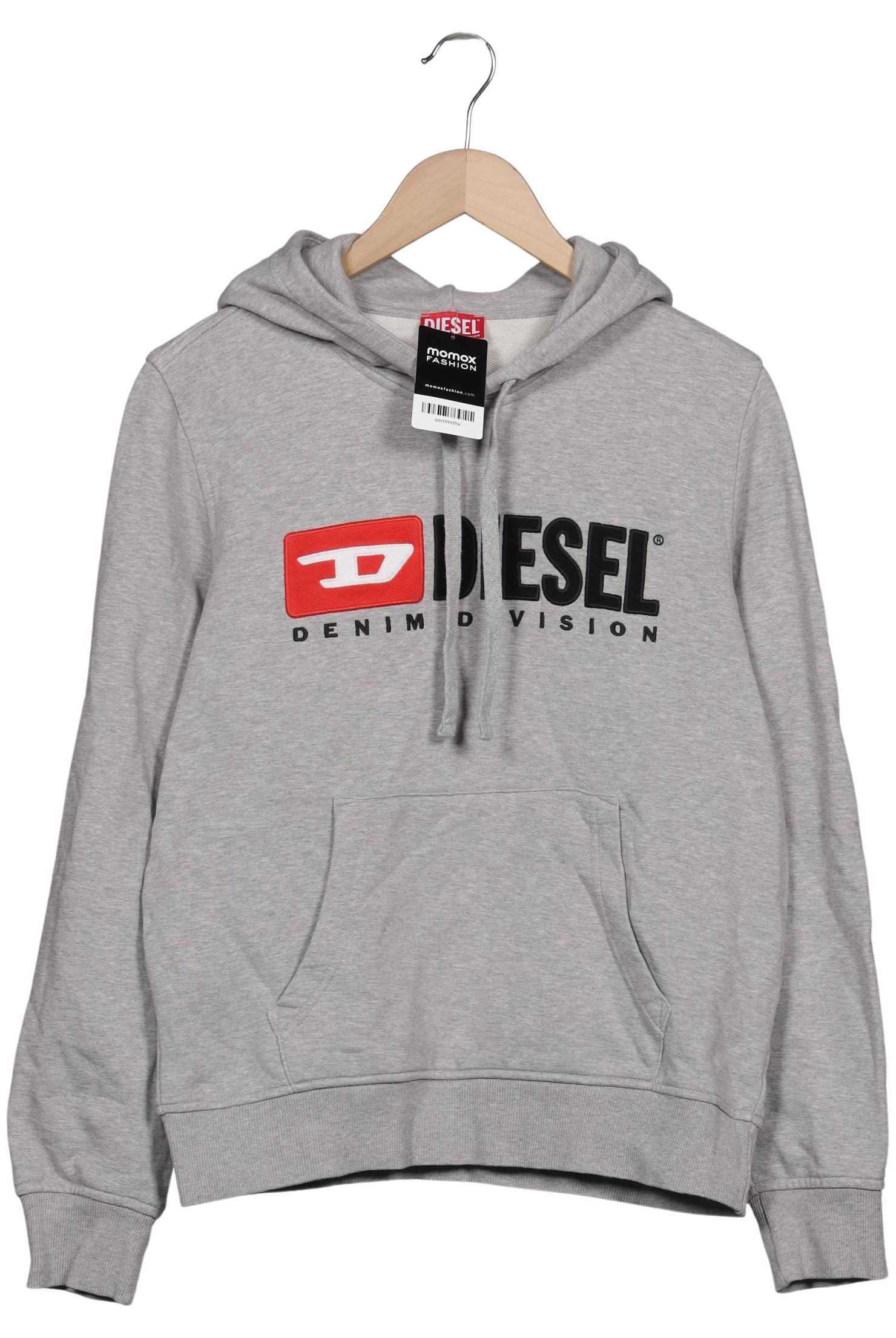 

Diesel Herren Kapuzenpullover, grau, Gr. 46