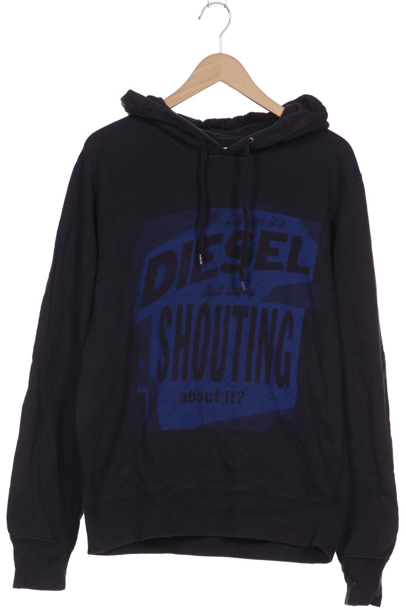 

Diesel Herren Kapuzenpullover, marineblau