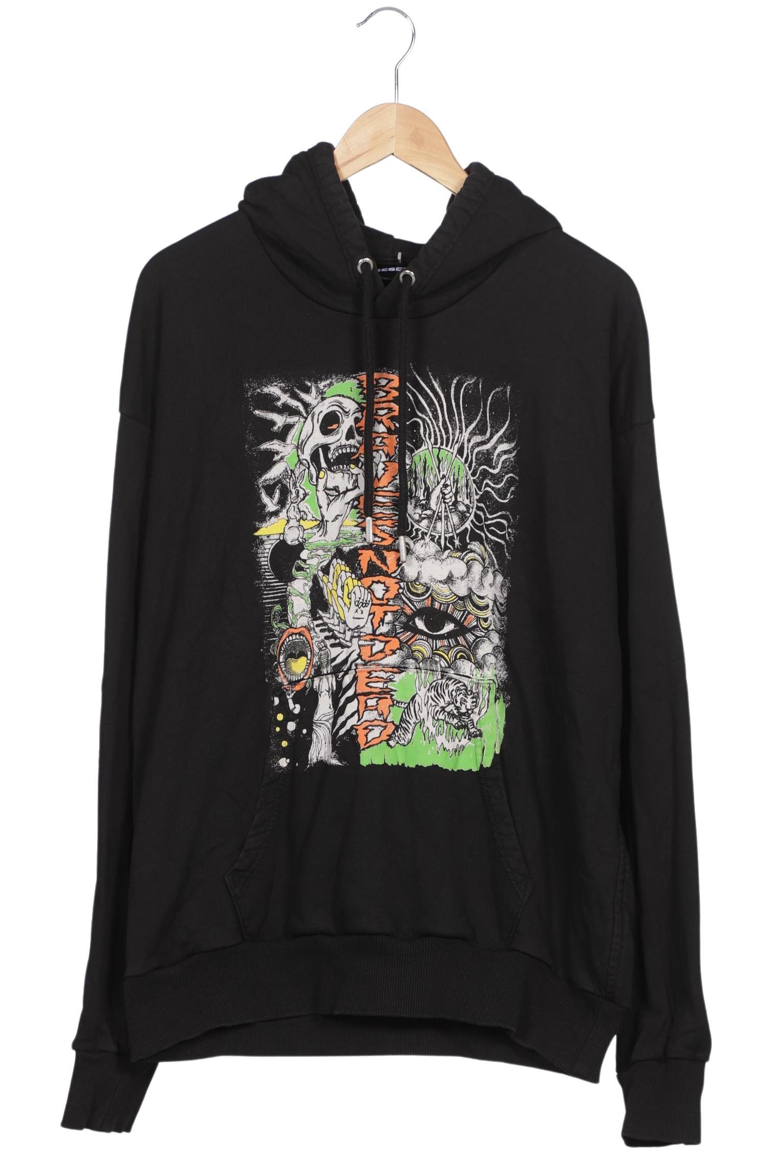 

Diesel Herren Kapuzenpullover, schwarz, Gr. 52