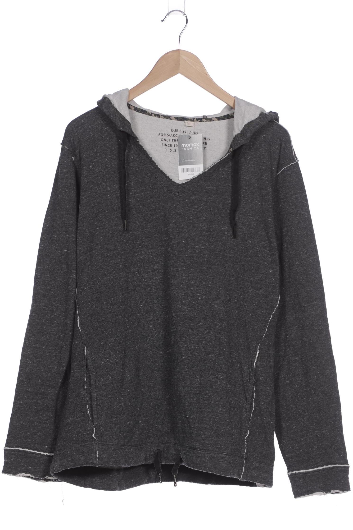 

Diesel Herren Kapuzenpullover, grau, Gr. 52