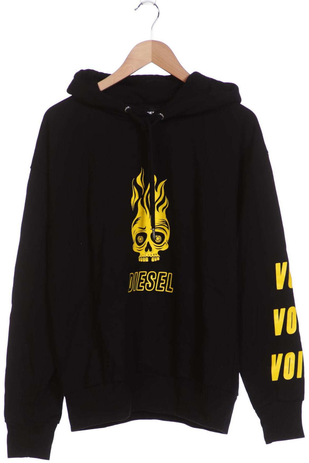 

Diesel Herren Kapuzenpullover, schwarz