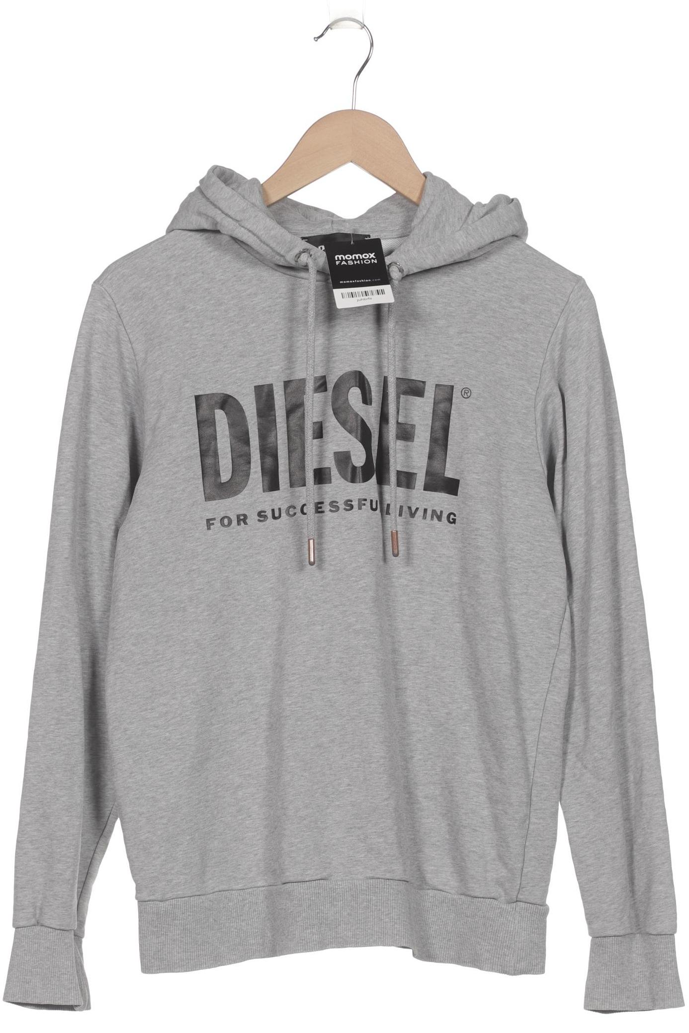 

Diesel Herren Kapuzenpullover, grau, Gr. 46