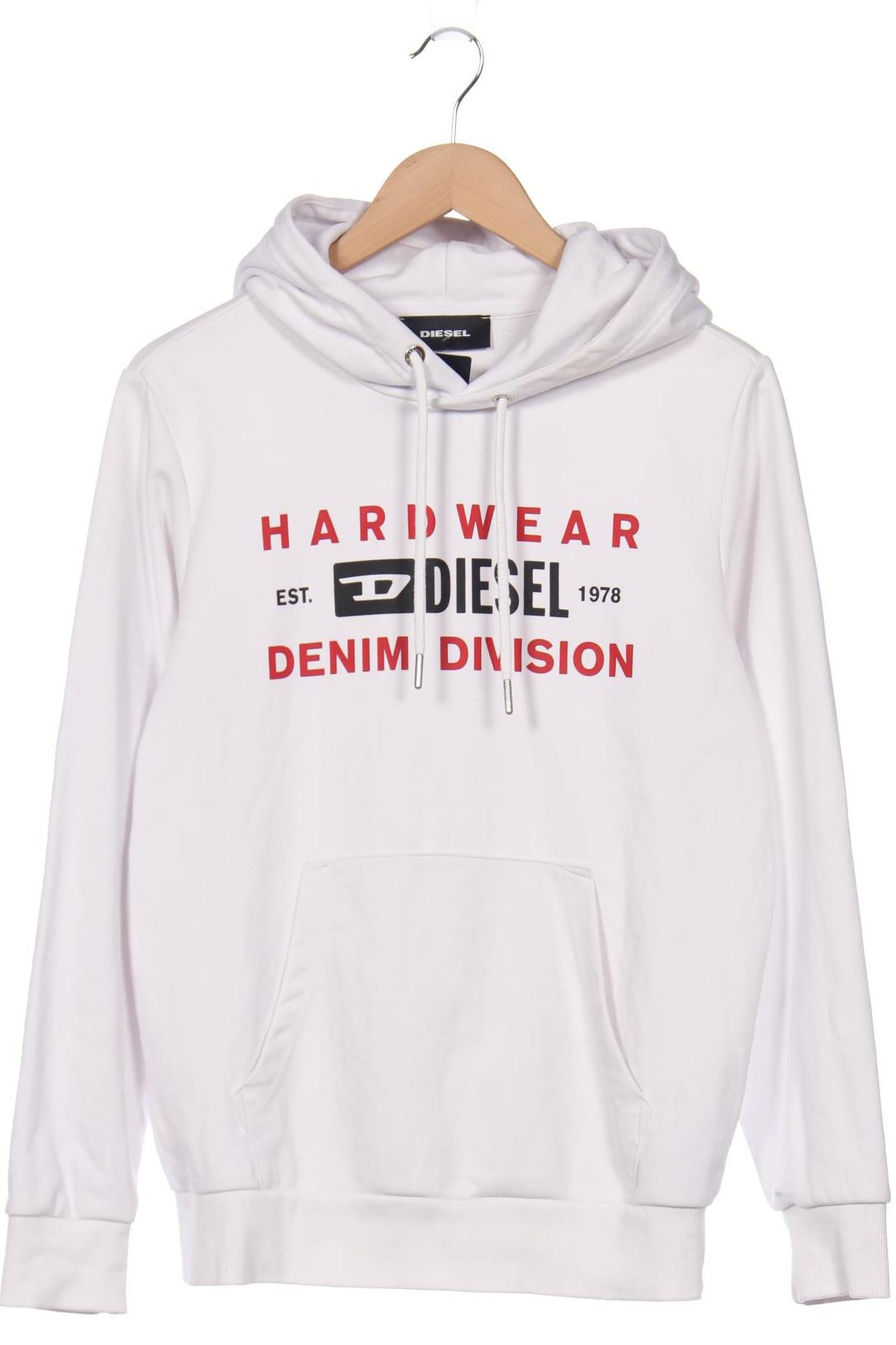 

Diesel Herren Kapuzenpullover, weiß