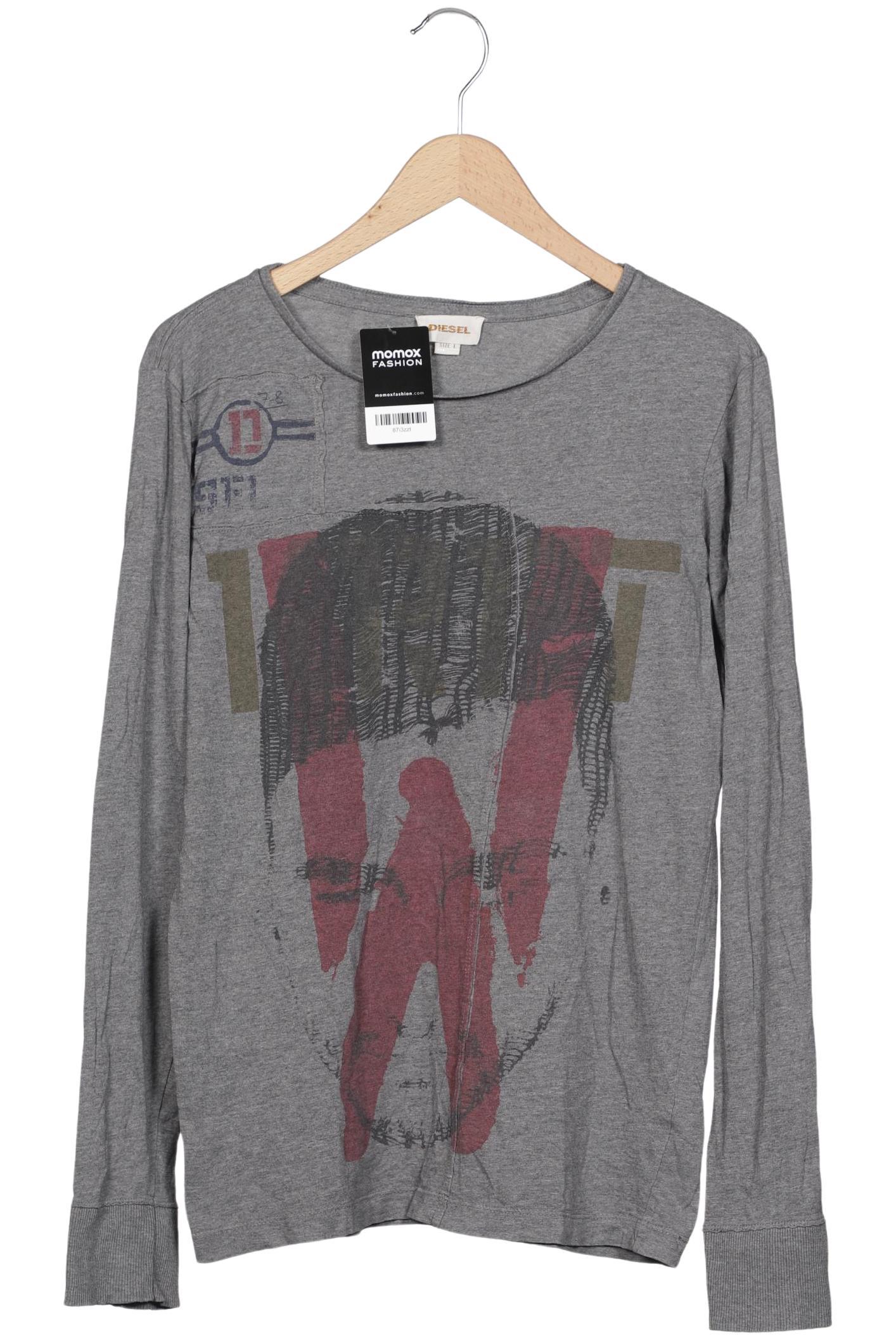 

Diesel Herren Langarmshirt, grau, Gr. 52
