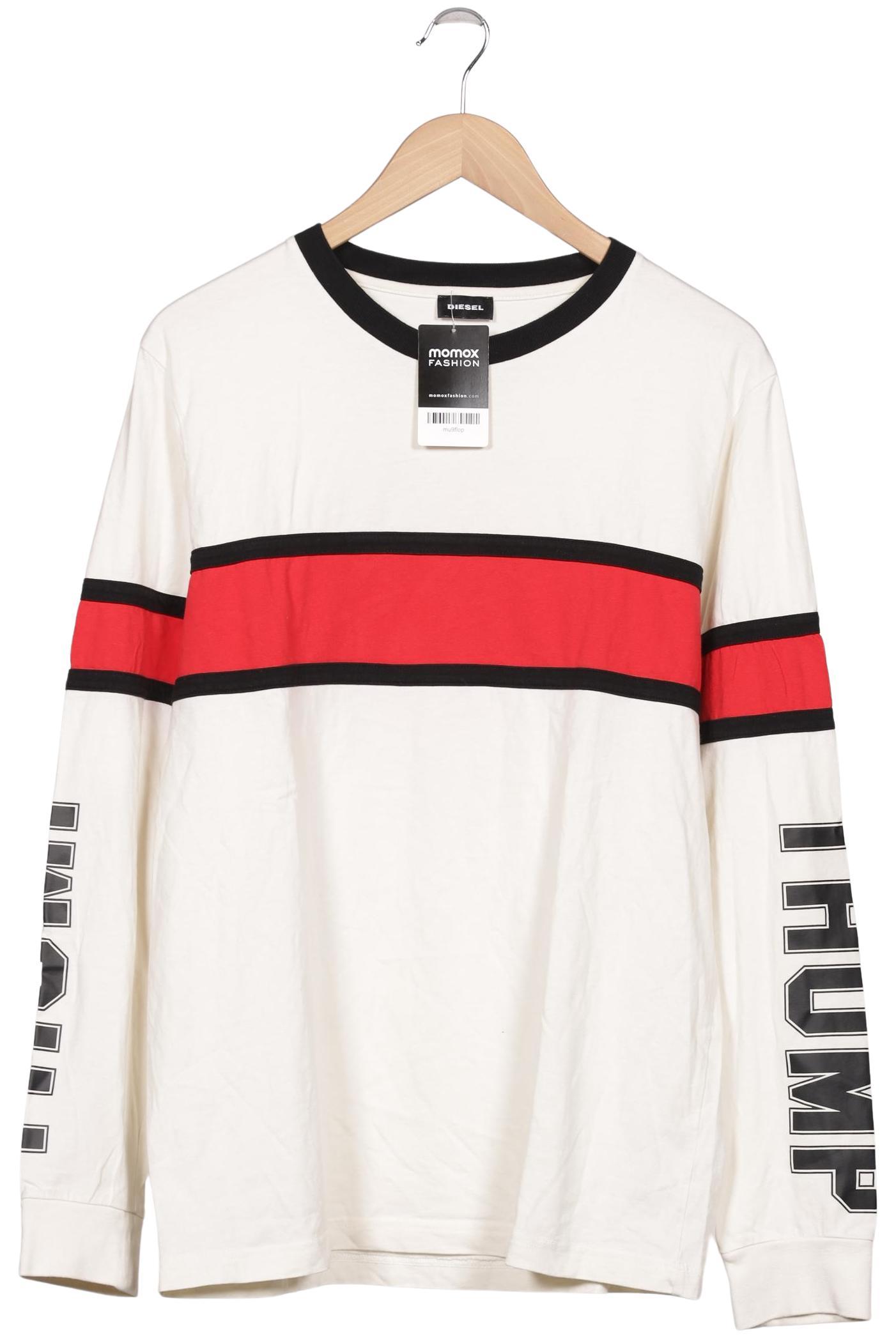 Thumbnail - Diesel Herren Langarmshirt, cremeweiß, Gr. 52