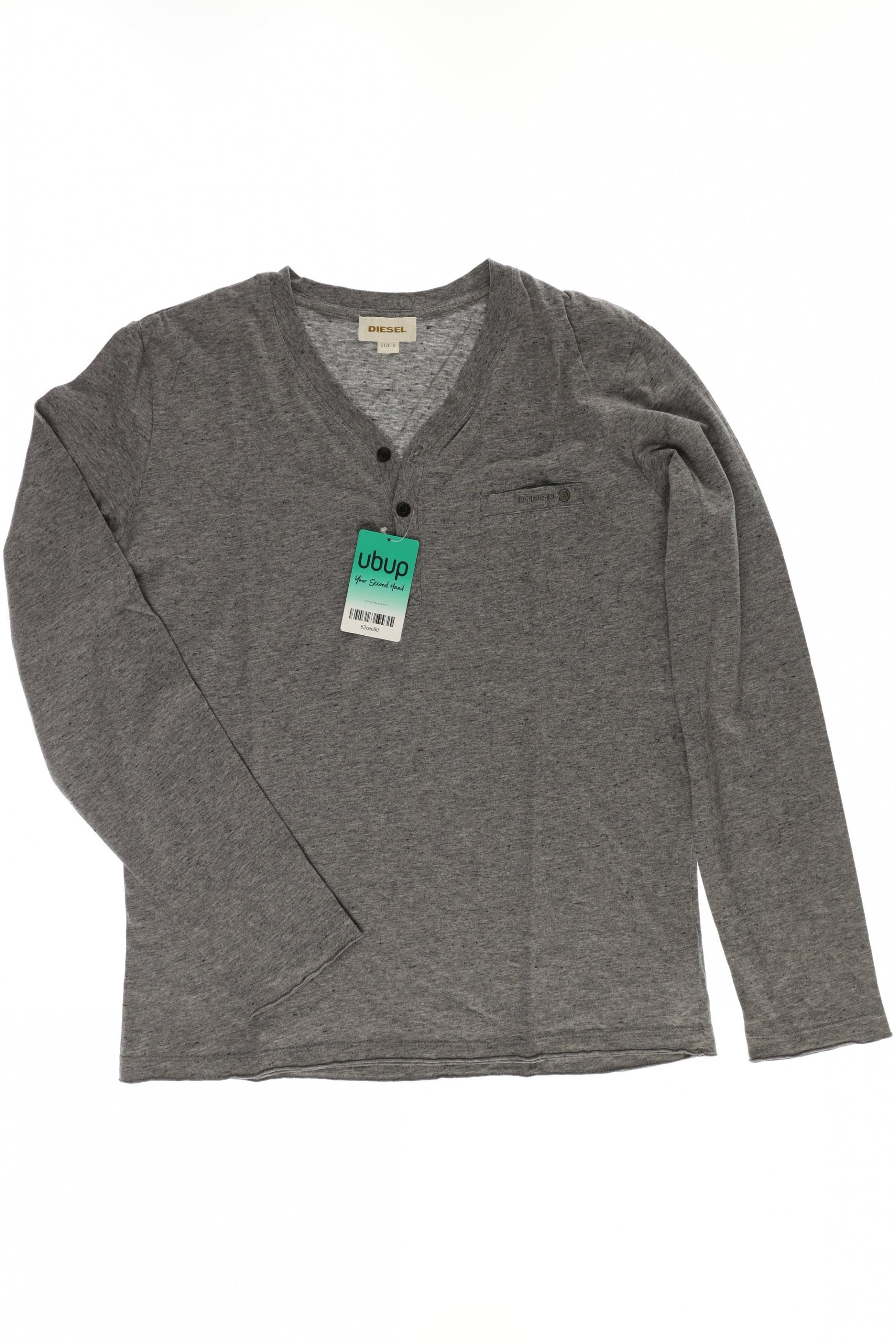 

Diesel Herren Langarmshirt, grau, Gr.