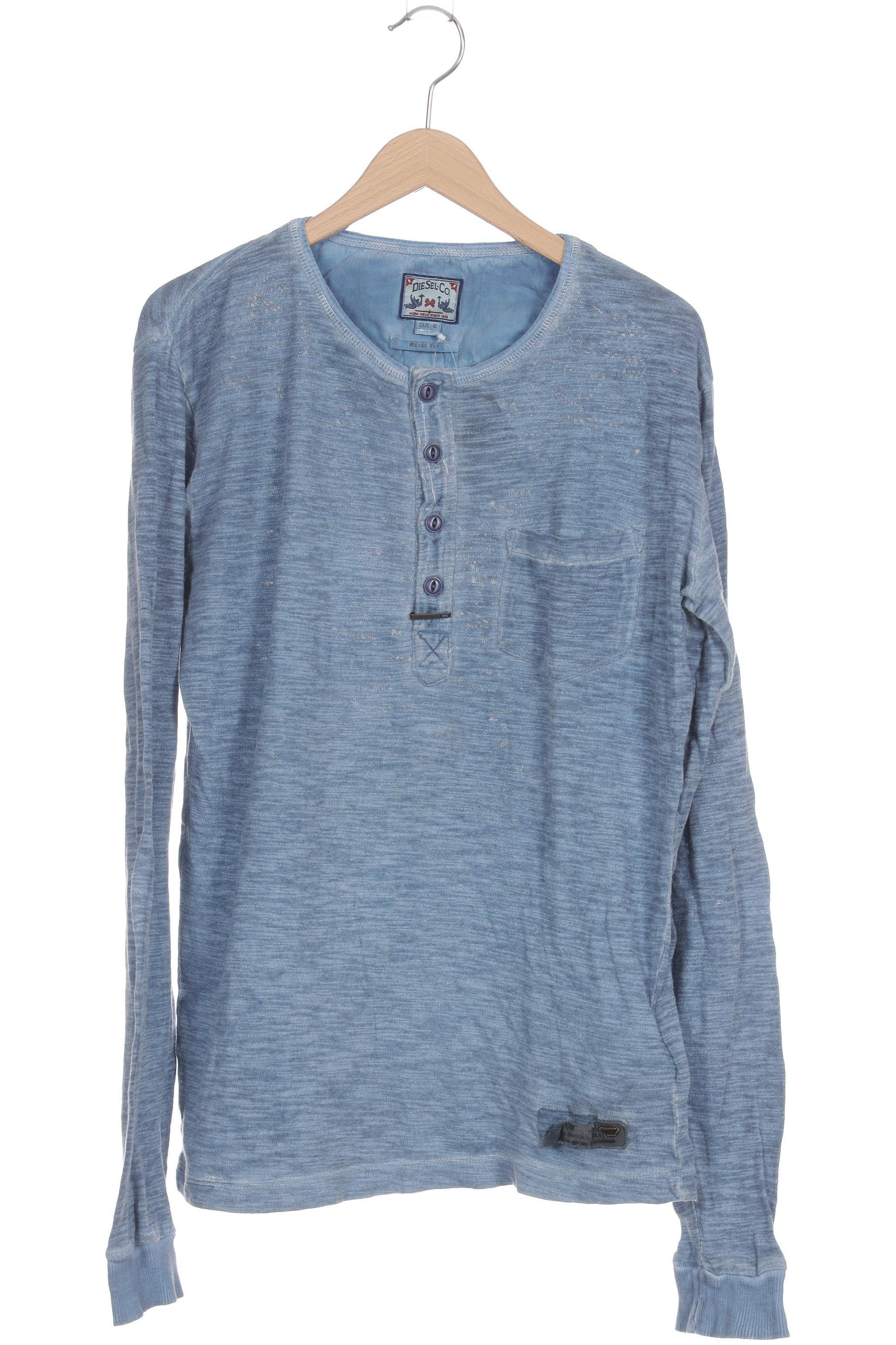 

Diesel Herren Langarmshirt, blau, Gr.