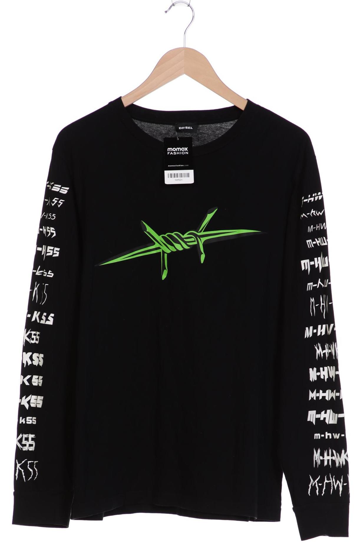 

Diesel Herren Langarmshirt, schwarz