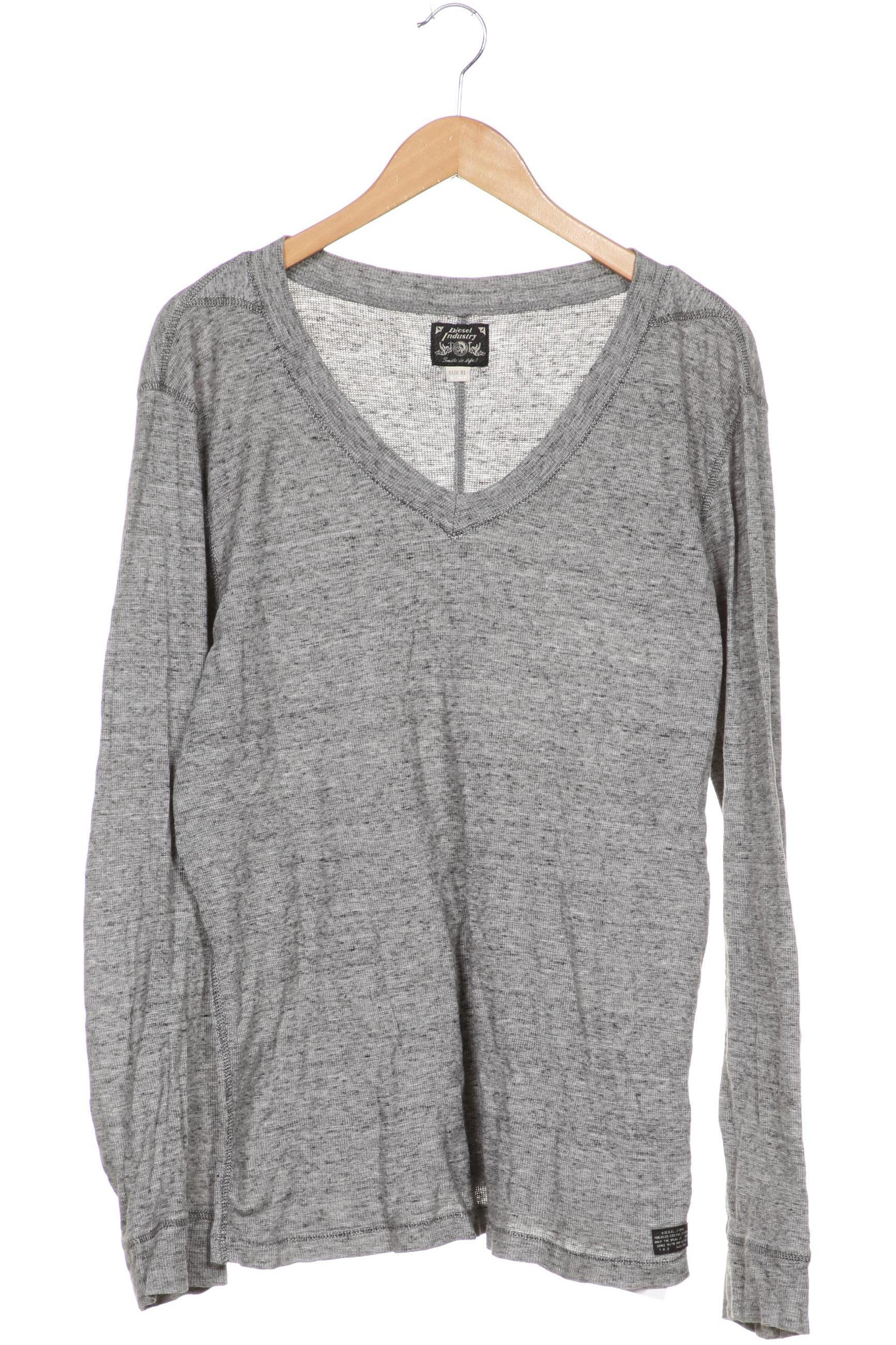 

Diesel Herren Langarmshirt, grau, Gr.