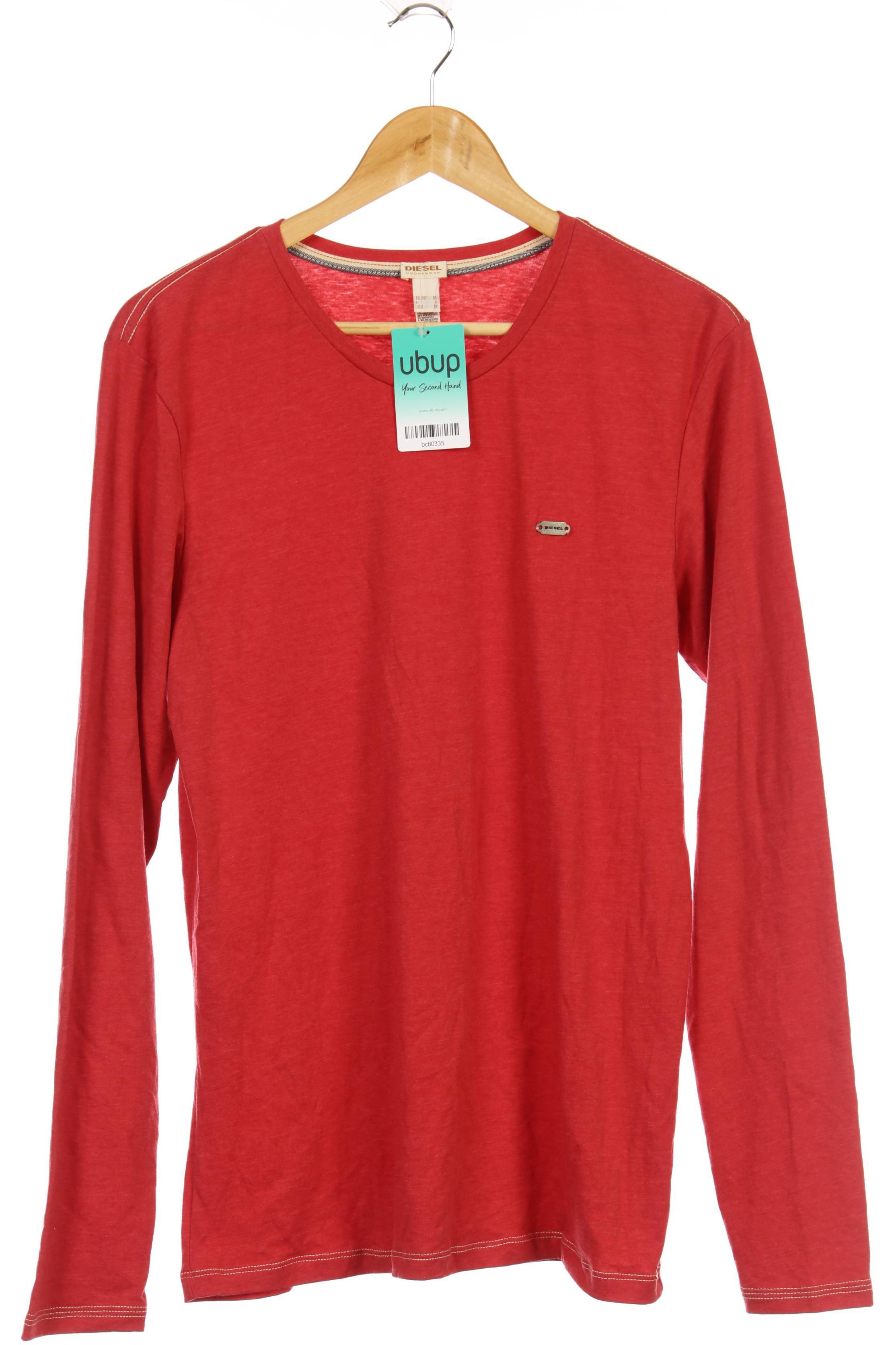 

Diesel Herren Langarmshirt, rot, Gr.