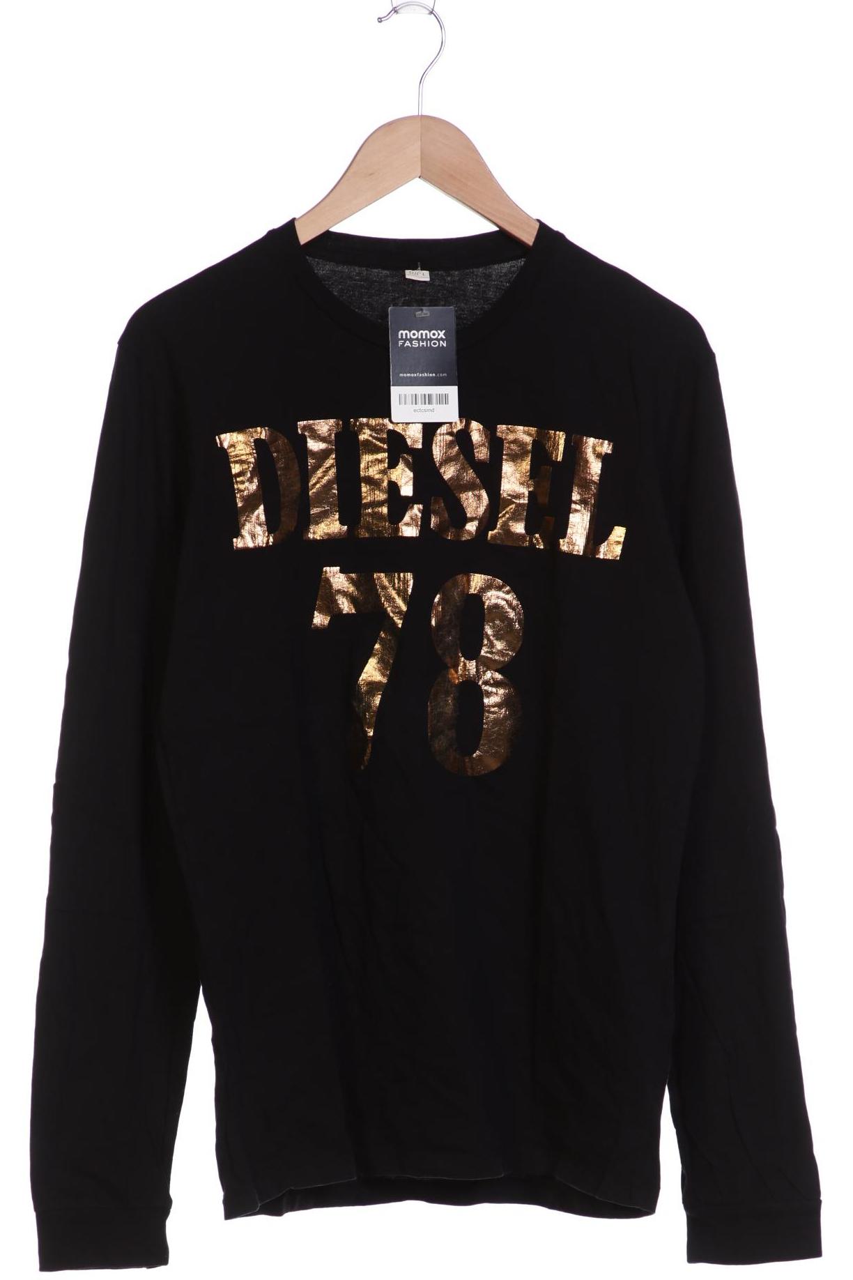 

Diesel Herren Langarmshirt, schwarz