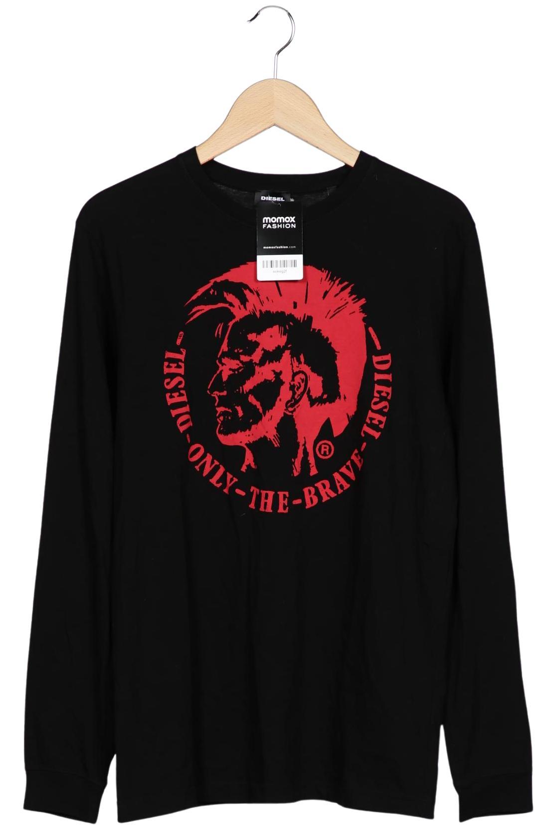 

Diesel Herren Langarmshirt, schwarz, Gr. 48