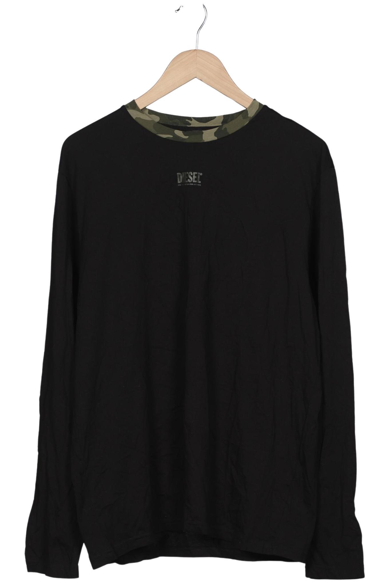 

Diesel Herren Langarmshirt, schwarz, Gr. 54