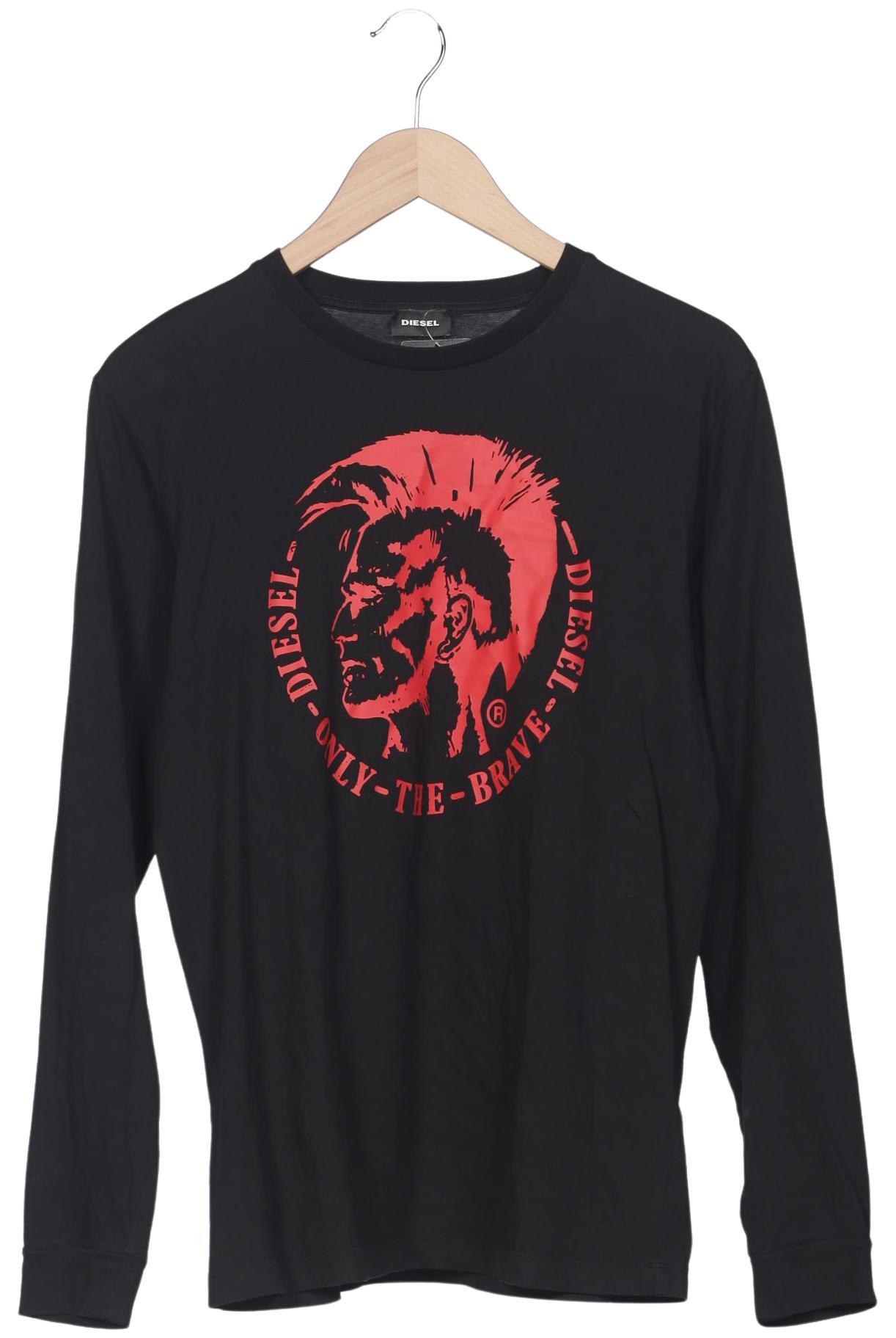 

Diesel Herren Langarmshirt, schwarz, Gr. 52