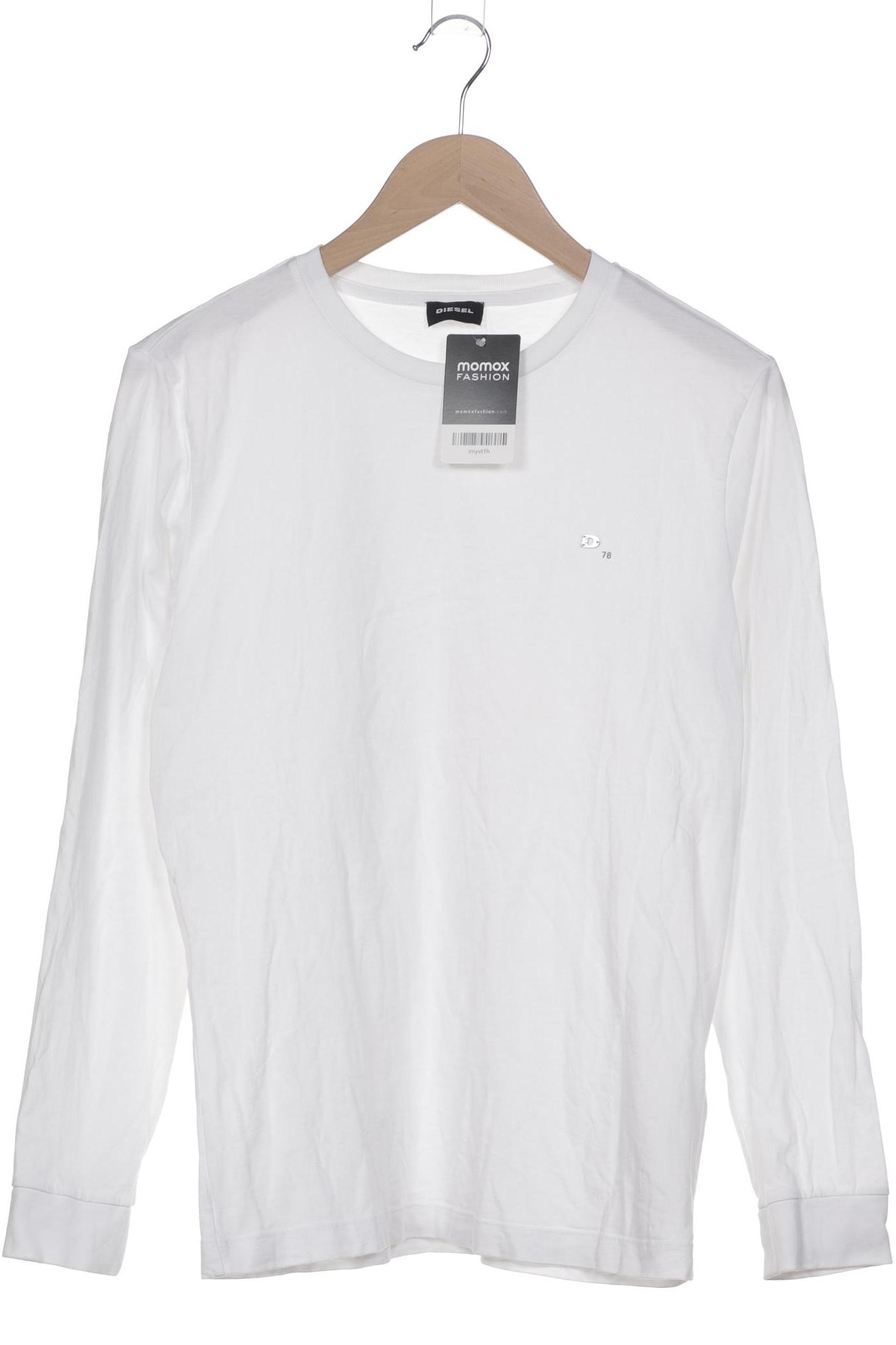 

Diesel Herren Langarmshirt, weiß, Gr. 46
