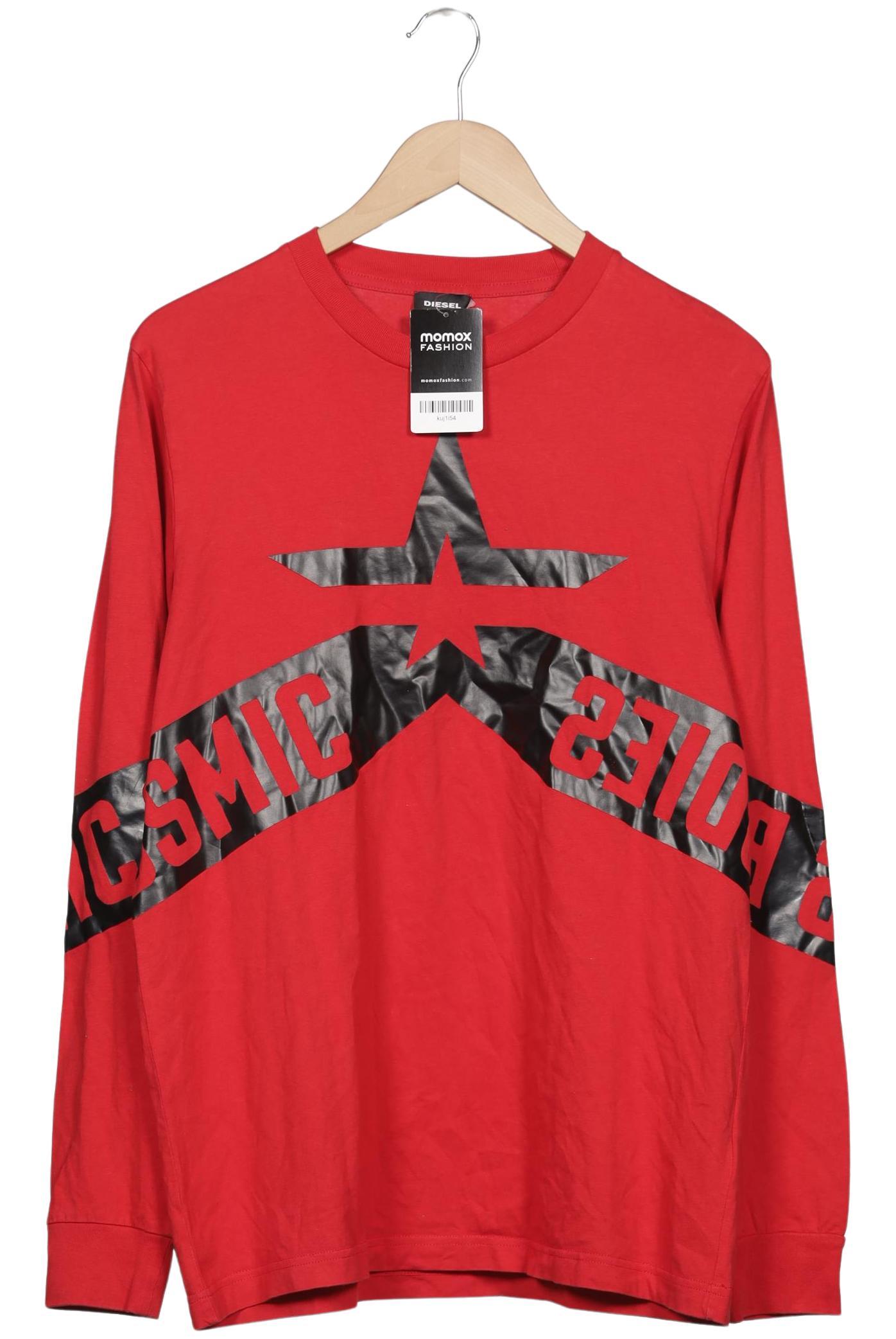 

Diesel Herren Langarmshirt, rot, Gr. 48