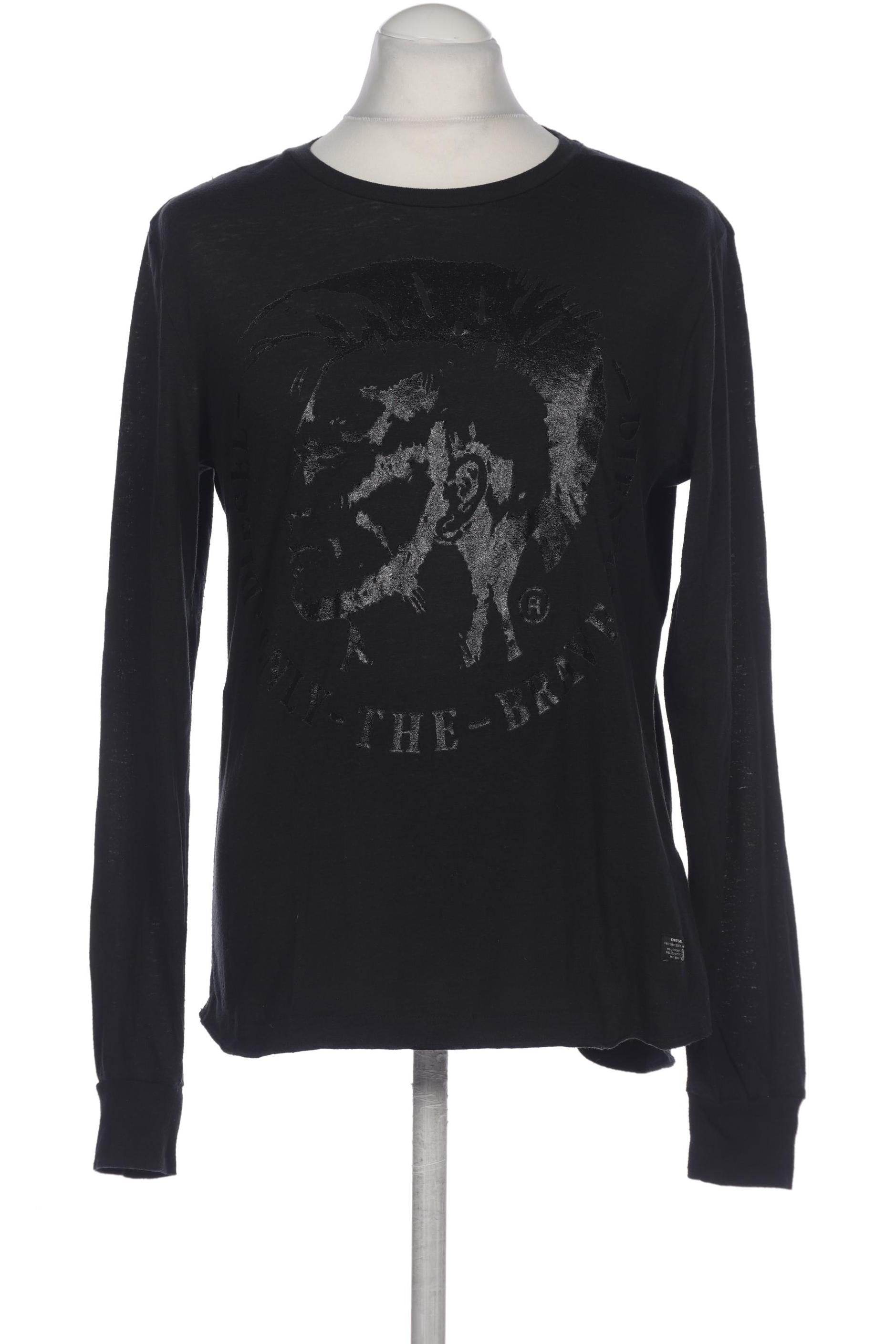 

Diesel Herren Langarmshirt, schwarz