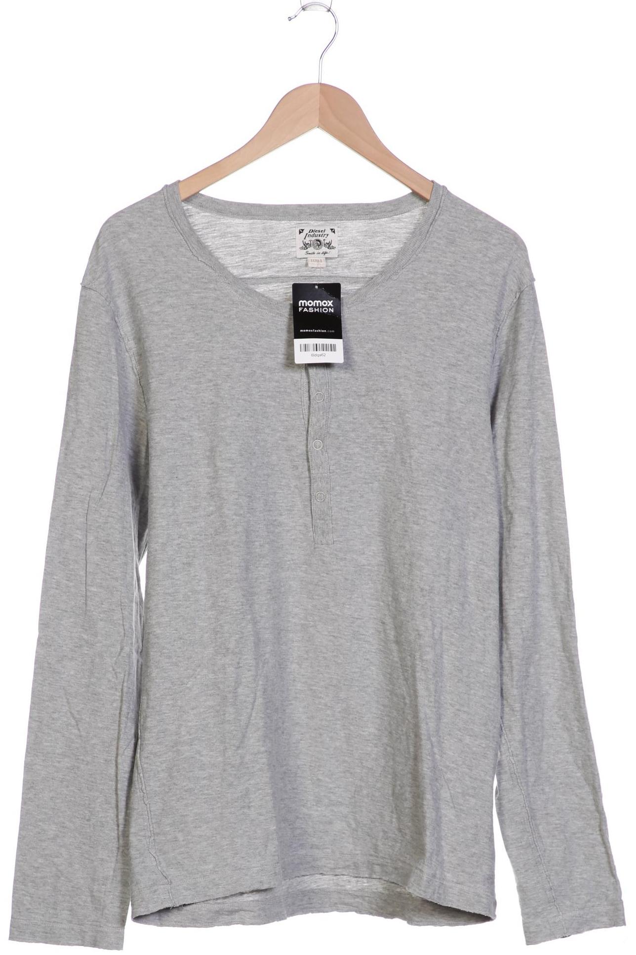 

Diesel Herren Langarmshirt, grau, Gr. 52