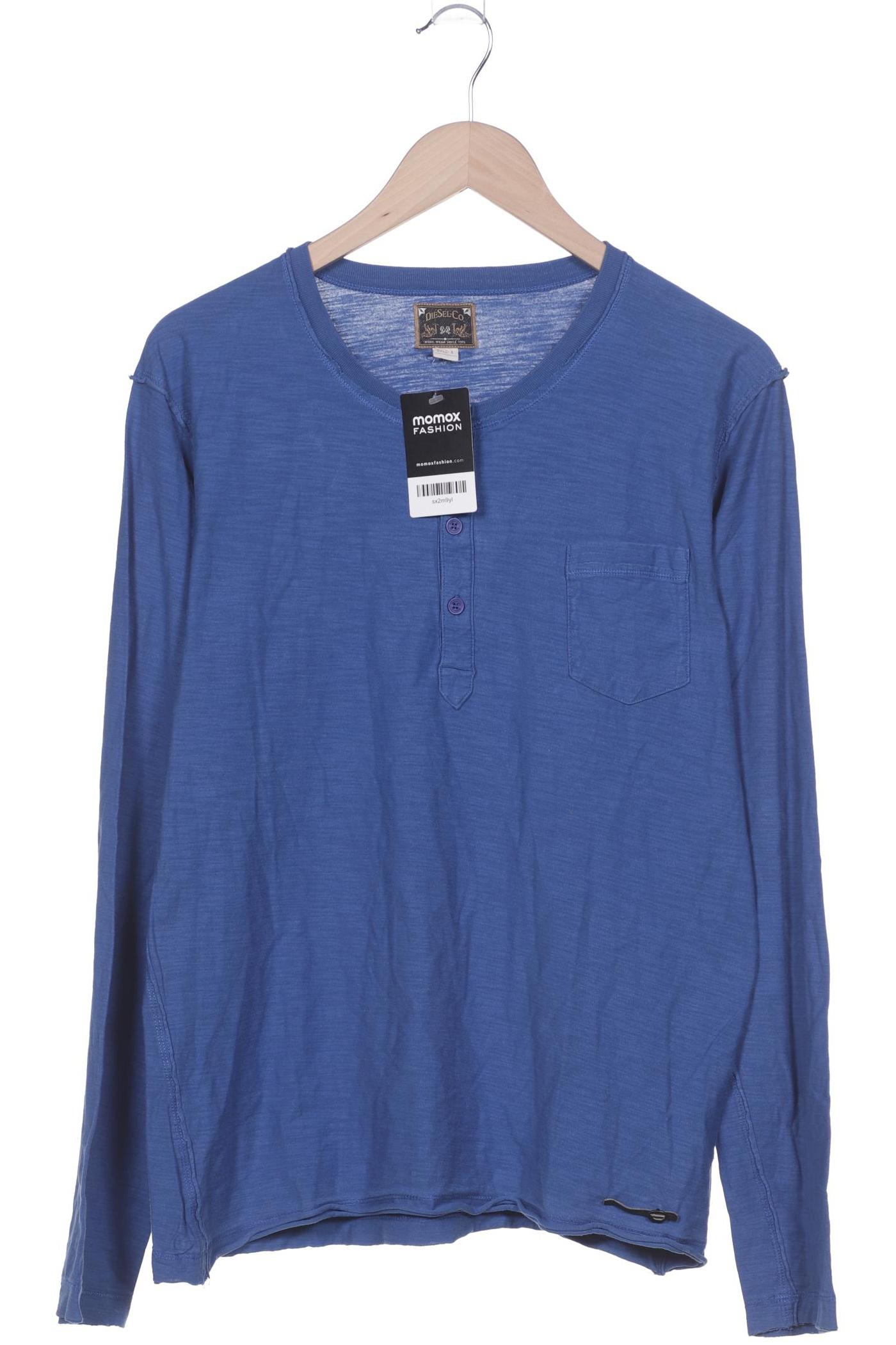 

Diesel Herren Langarmshirt, blau, Gr. 52