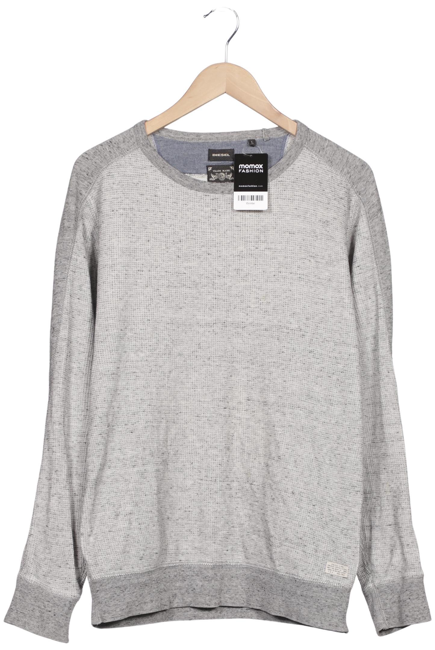 

Diesel Herren Langarmshirt, grau, Gr. 52