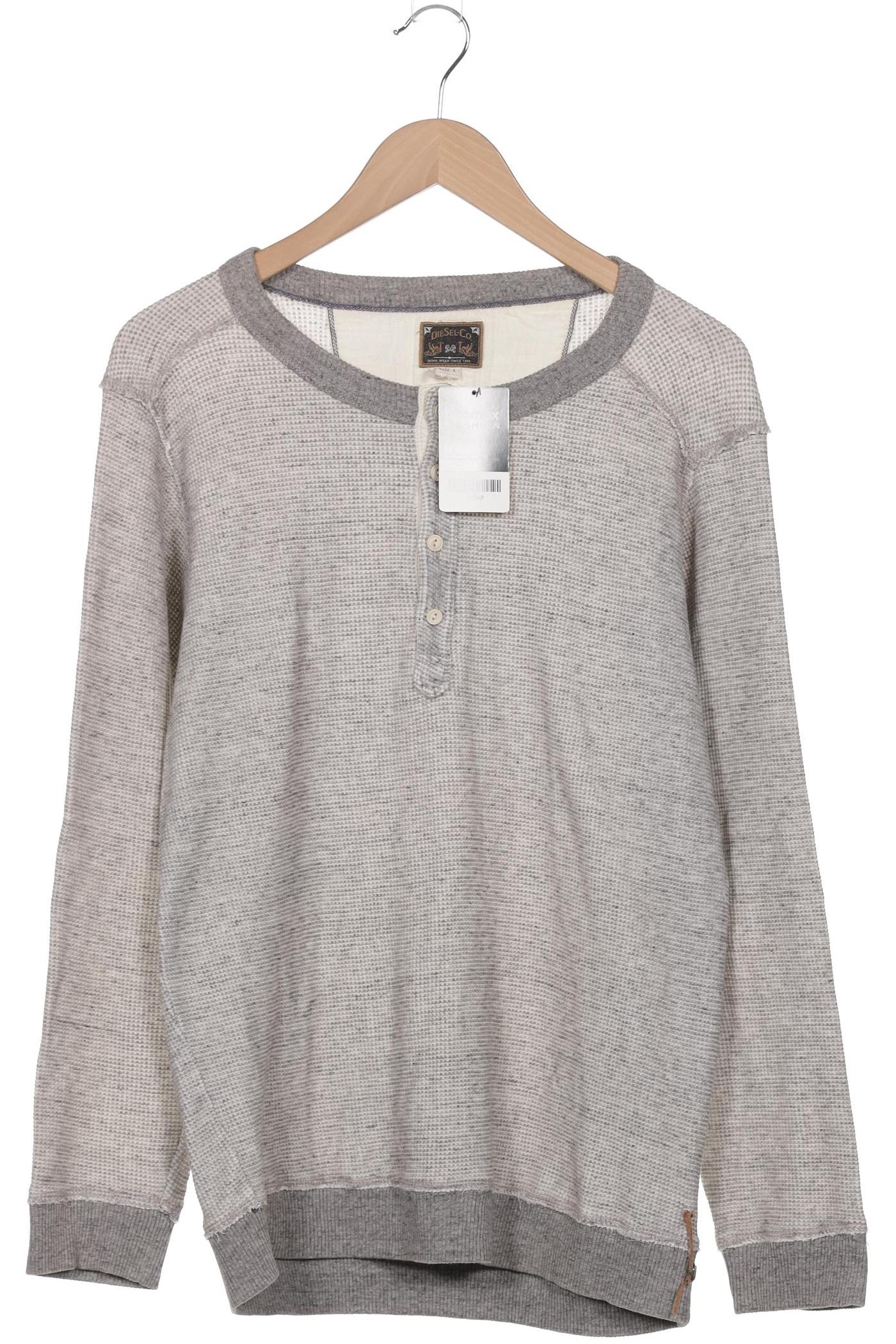 

Diesel Herren Langarmshirt, grau, Gr. 52